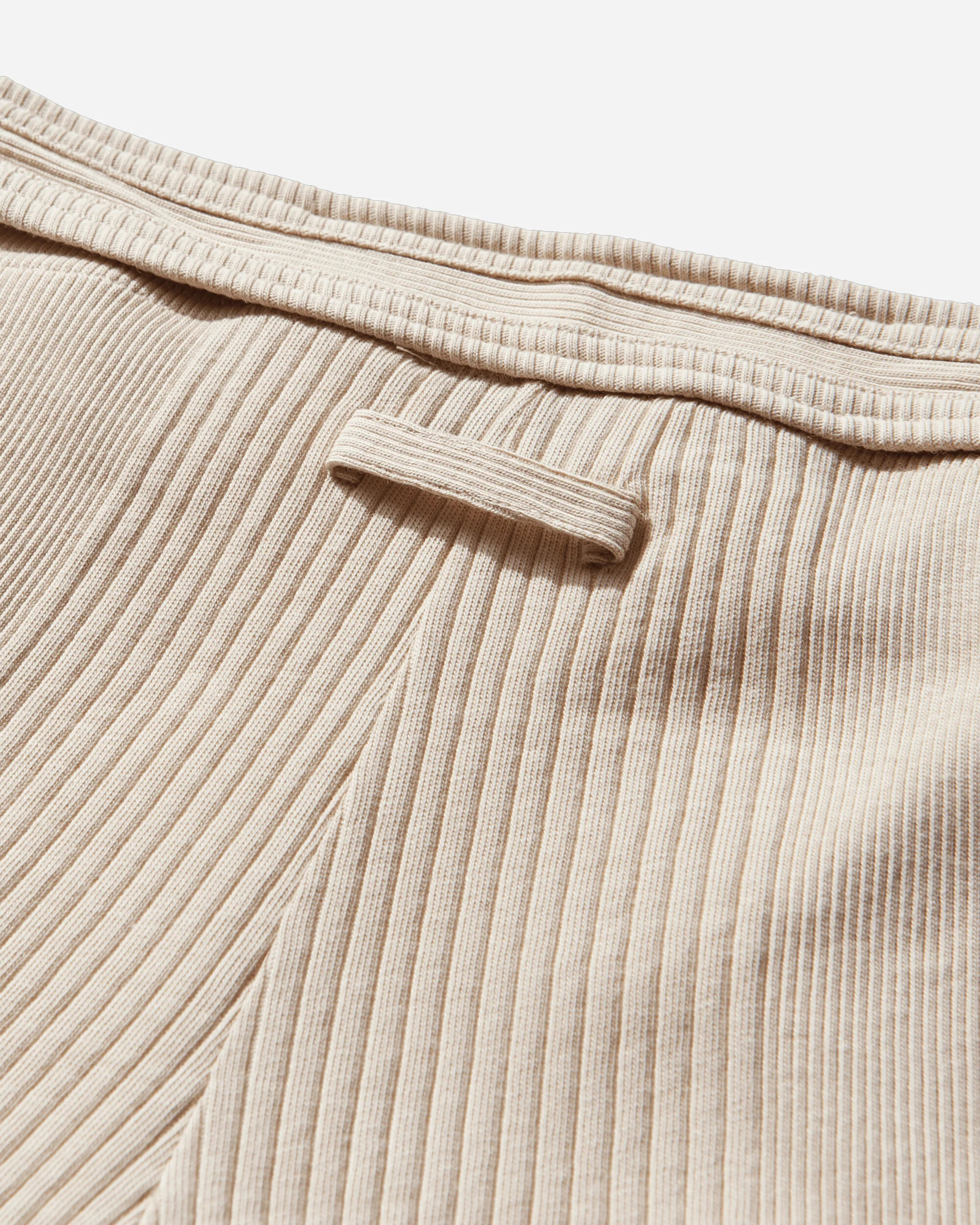 Women's Logo Patch Shorts Beige - Image 3