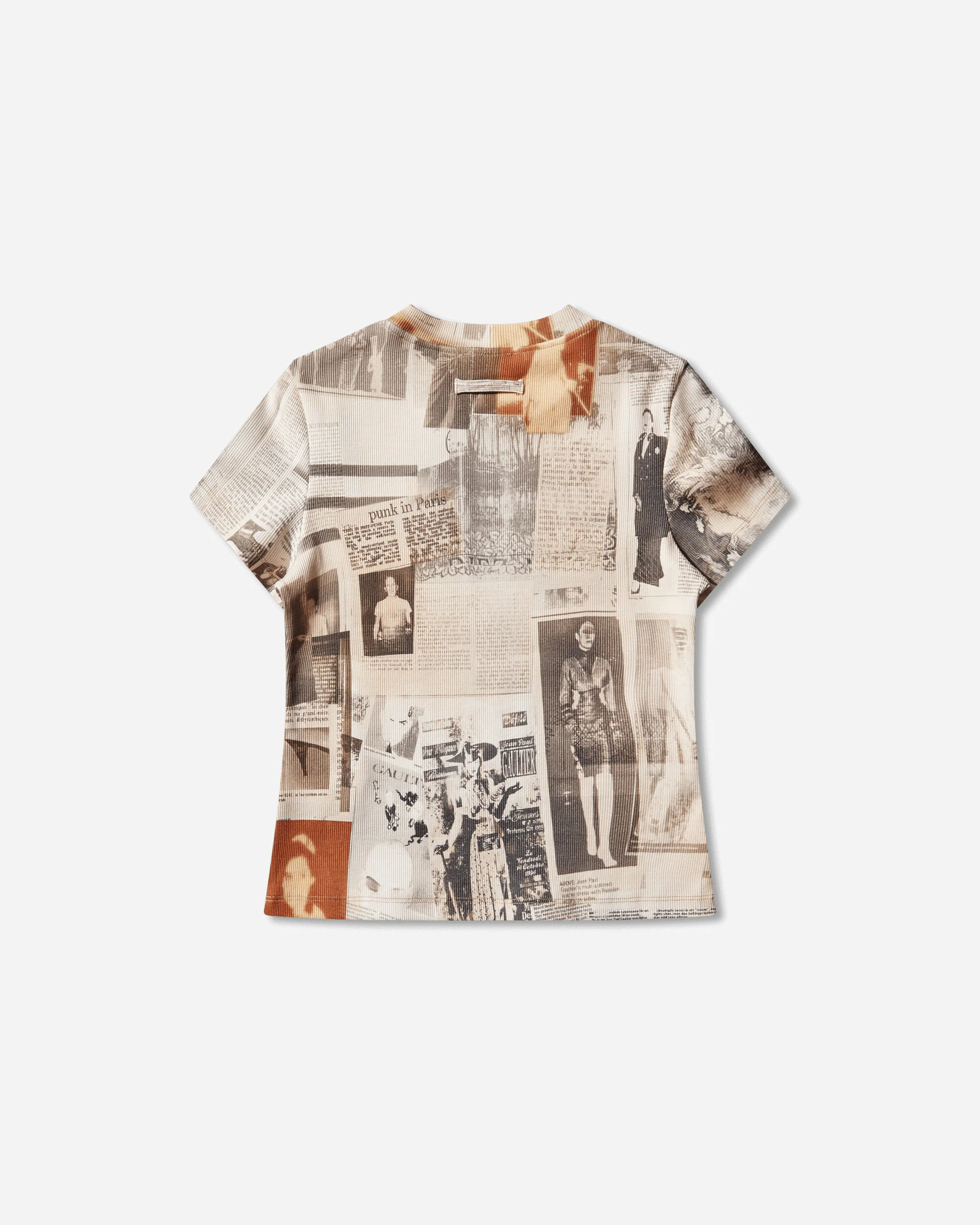 Women's Cotton Journal T-Shirt Ecru - Image 2