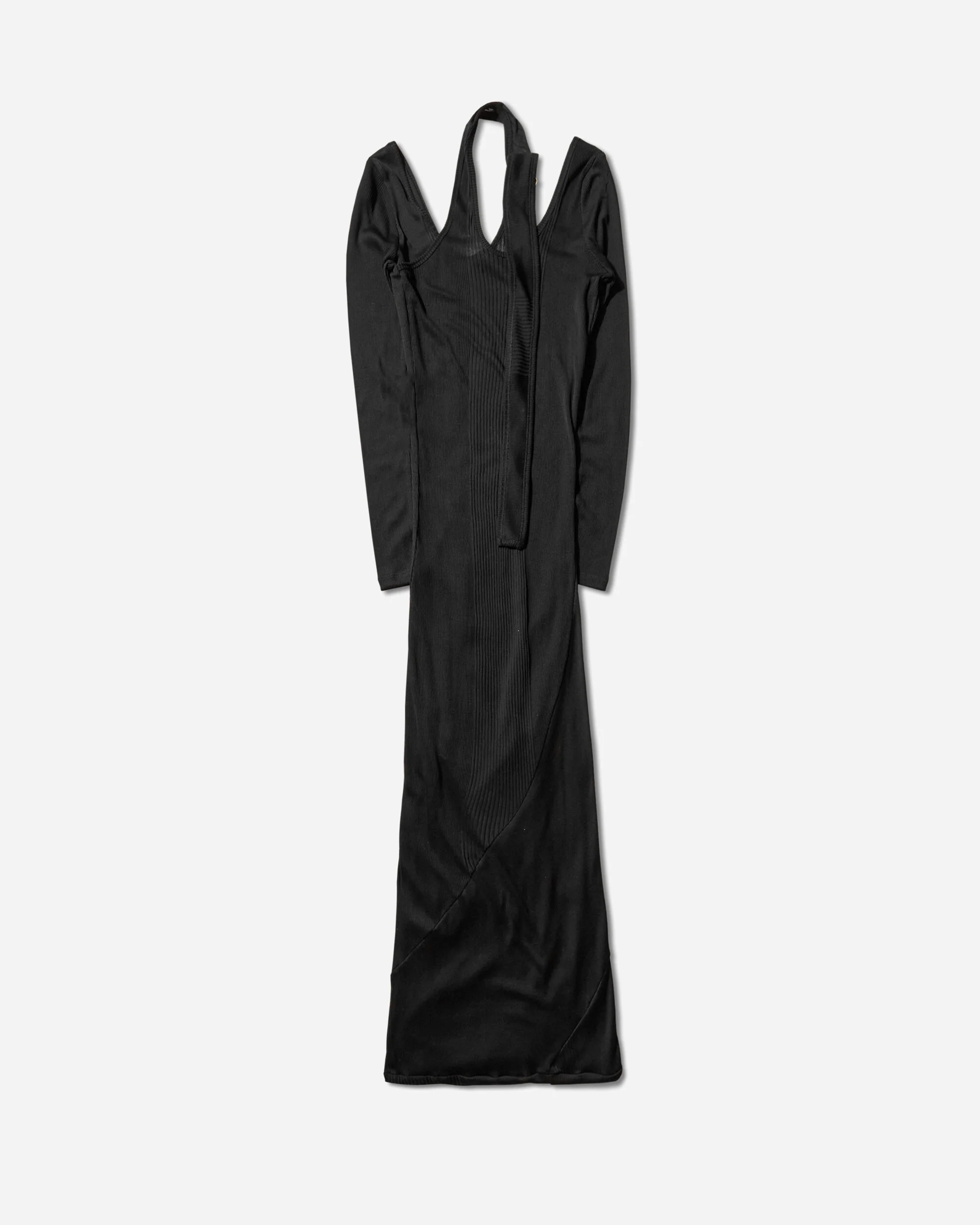 Women's Piercing Longsleeve Dress Black - Image 2