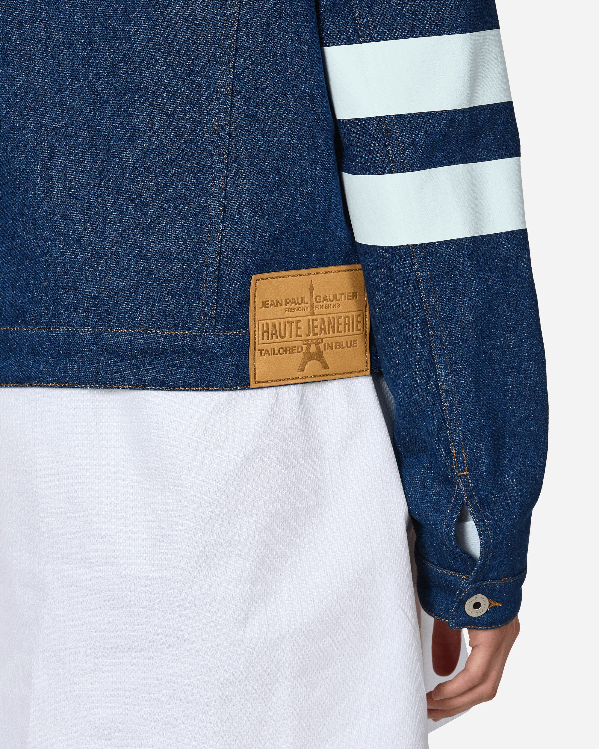 Marinière Denim Jacket Indigo - Image 5