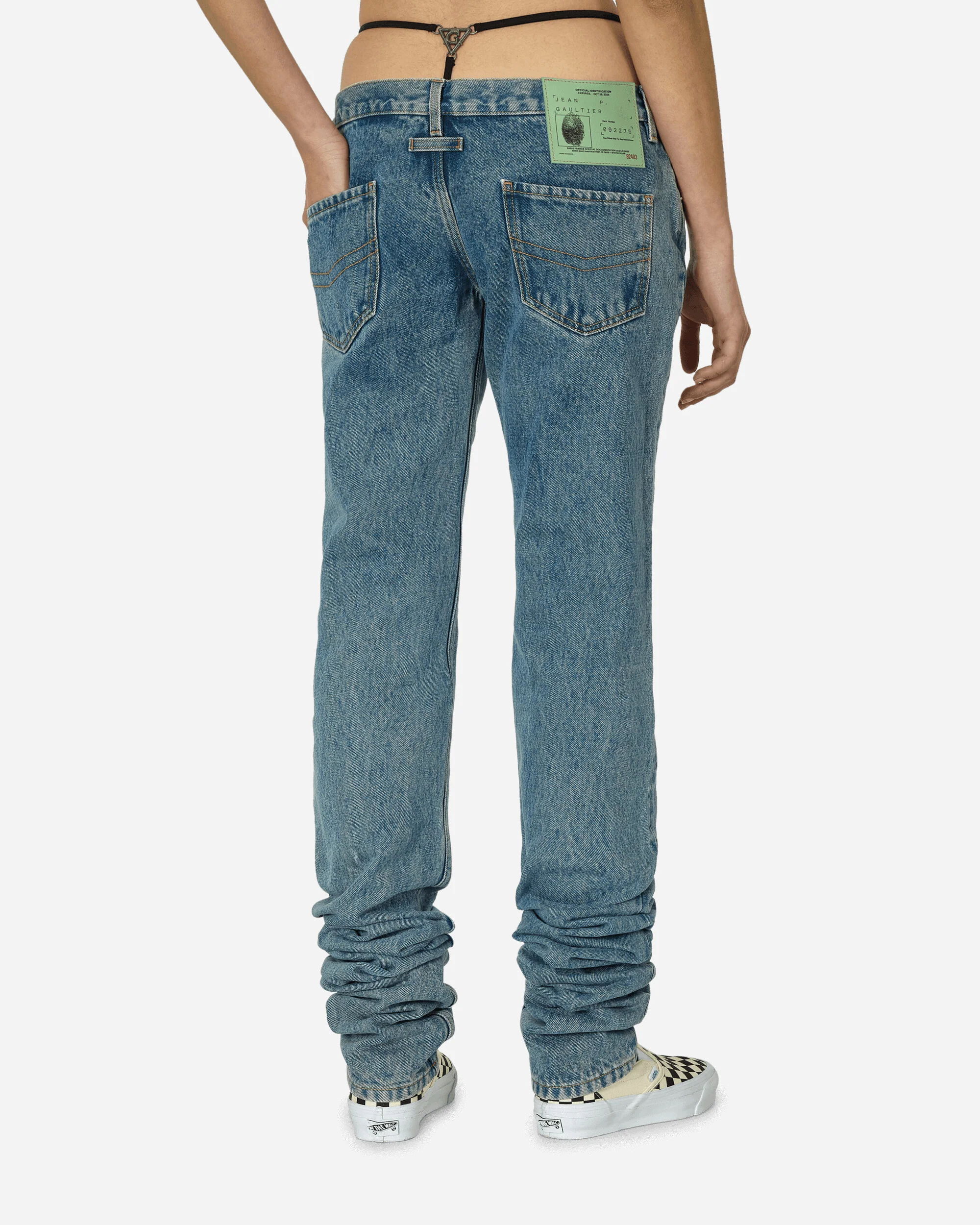 Shayne Oliver Skinny Jeans Light Blue - Image 3