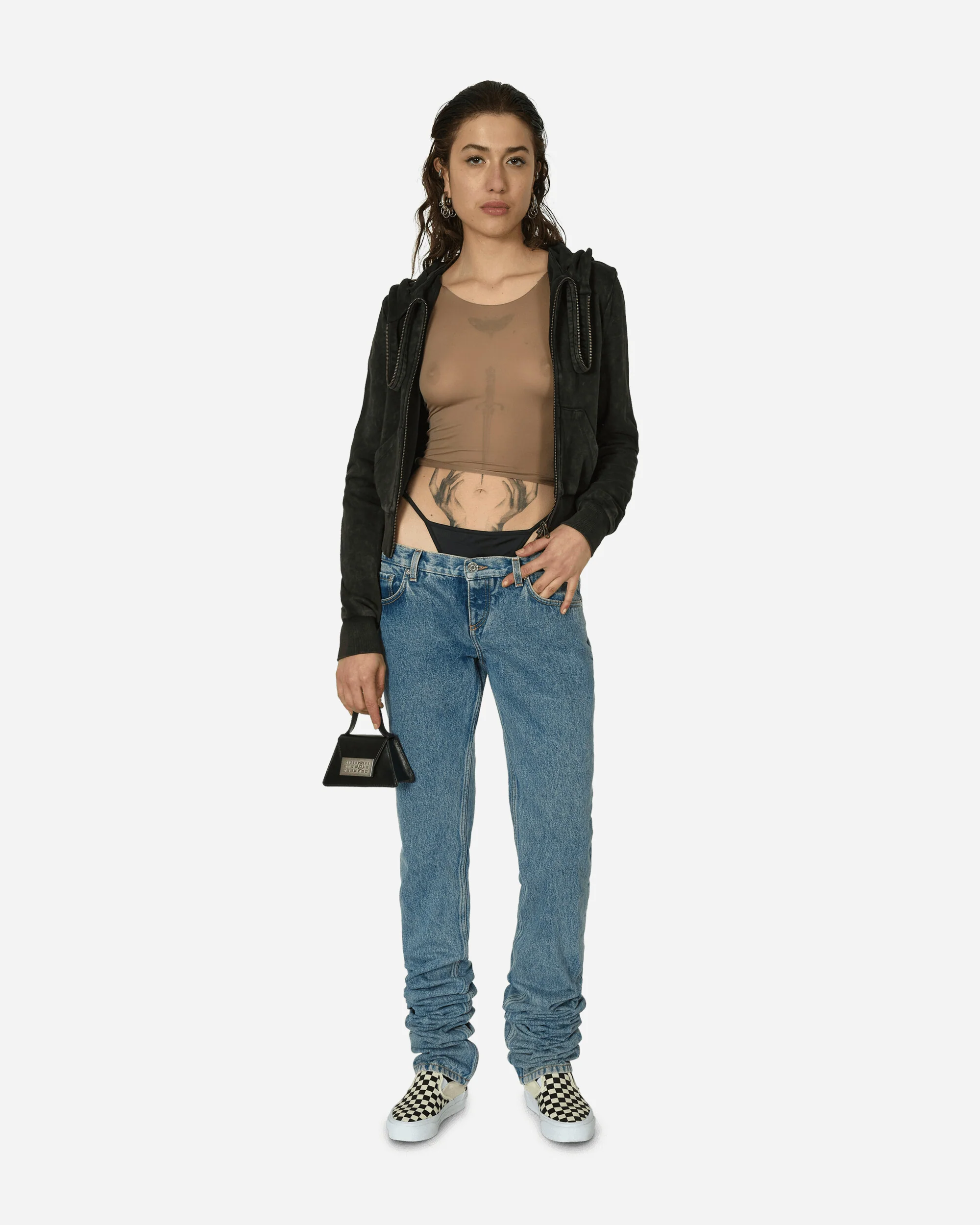 Shayne Oliver Skinny Jeans Light Blue - Image 4