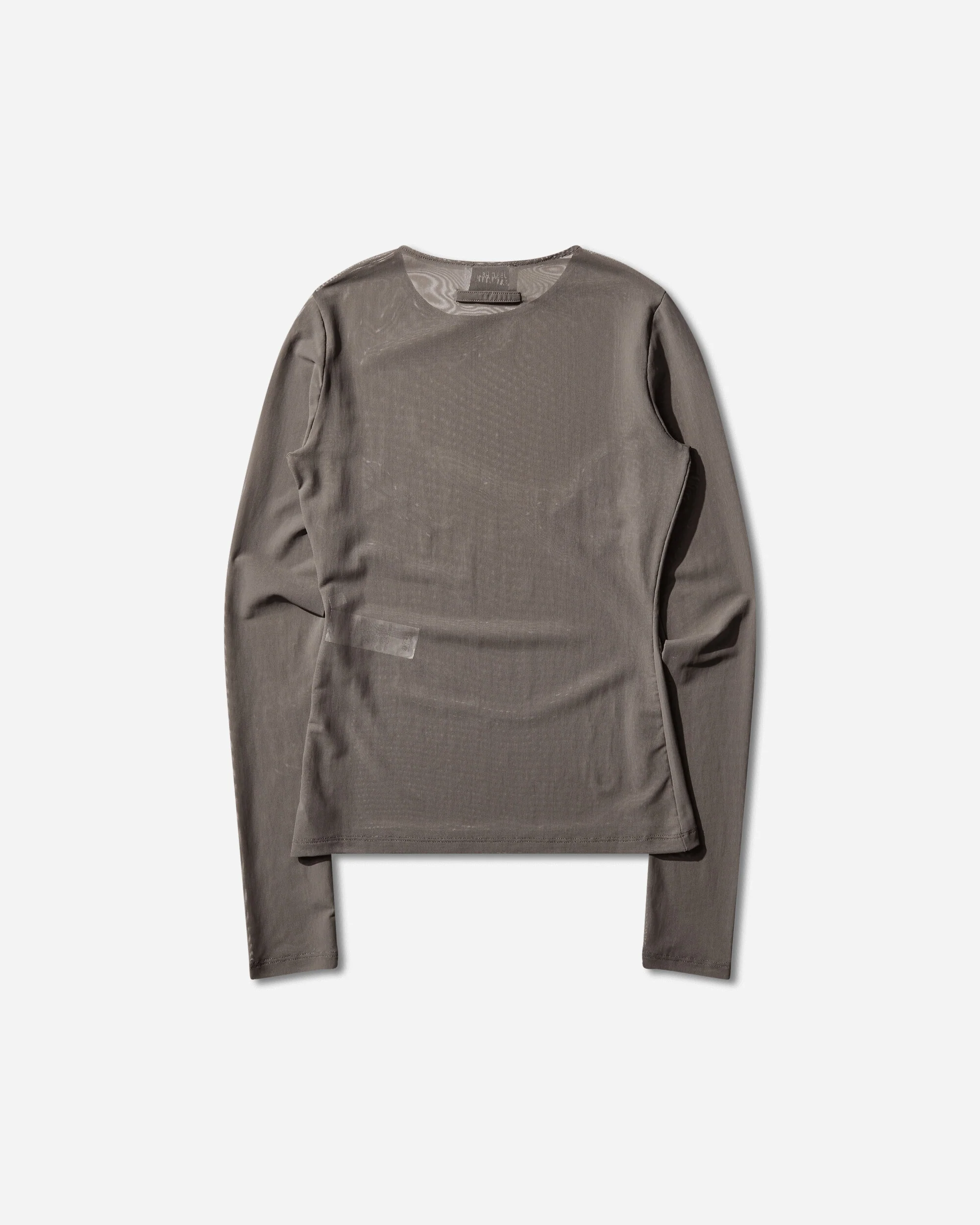 Women's Sequin Needles Top Dark Grey - Image 2