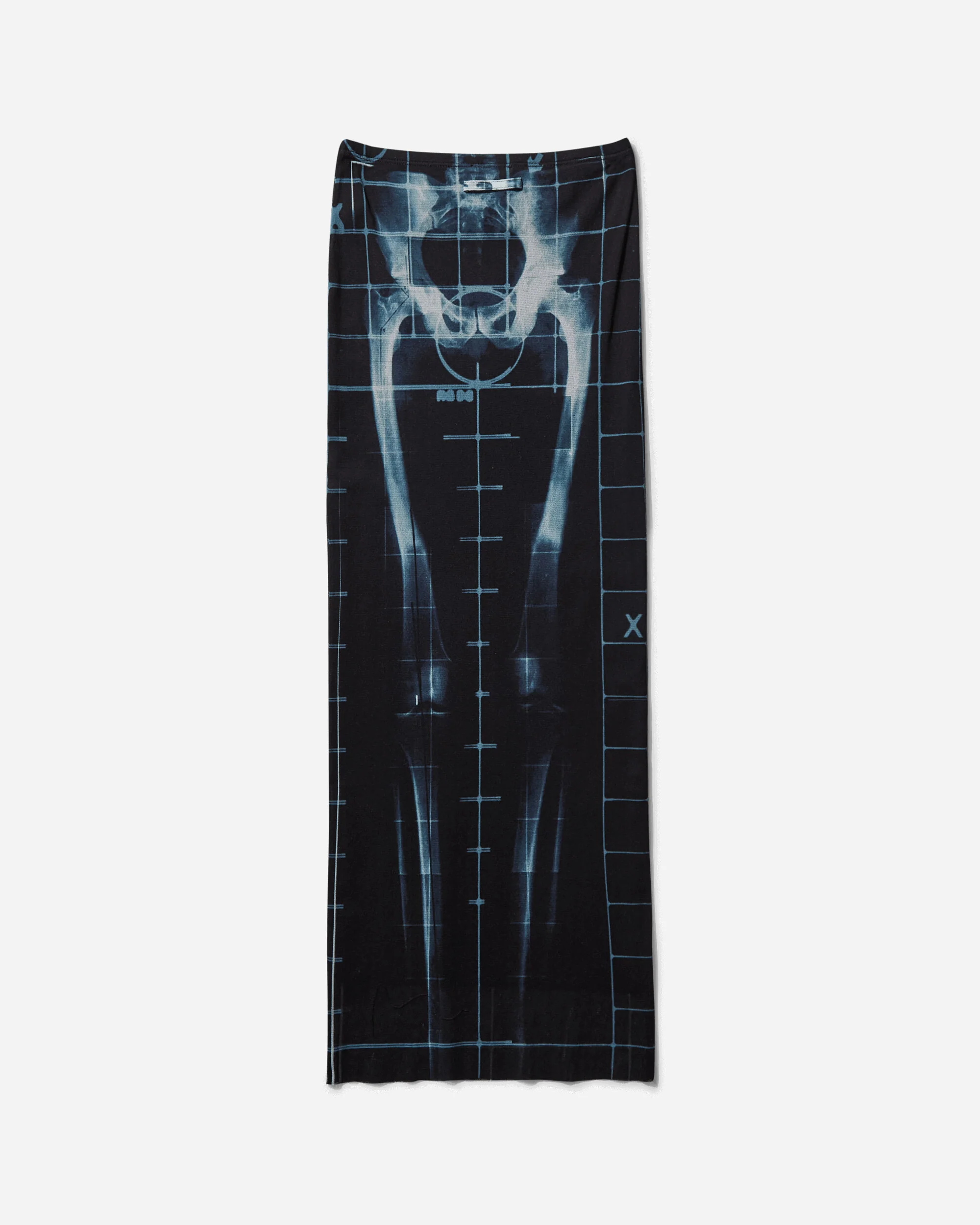 Women's Squeletor Long Skirt Black / Navy / Light Blue - Image 2