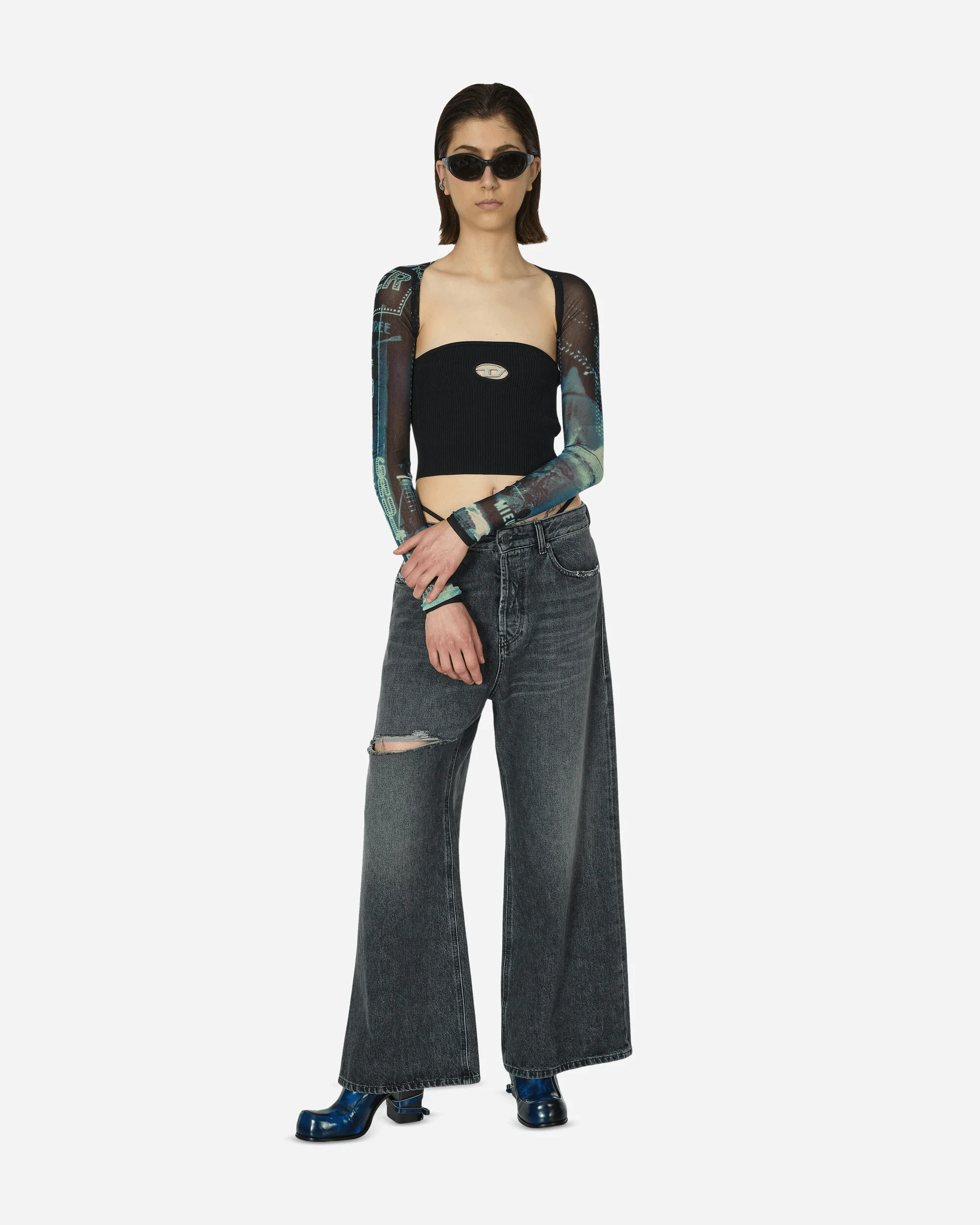 Pigalle Sleeves Navy / Light Blue - Image 4