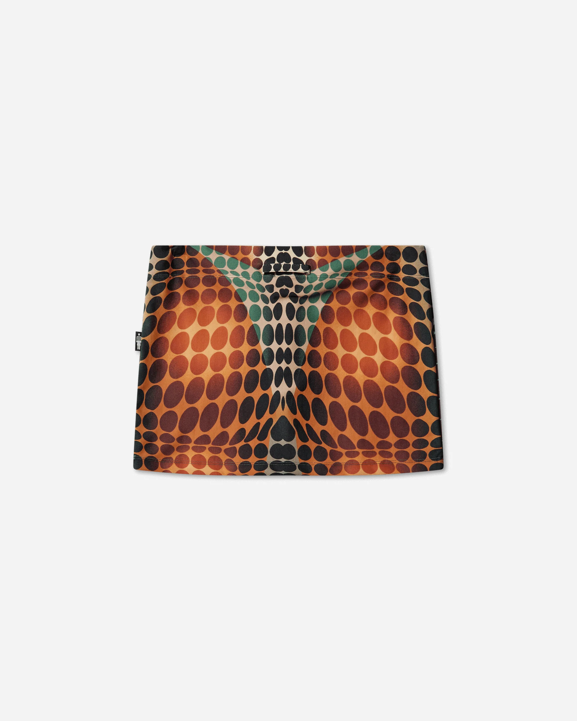 Women's Re-Edition Dots Skirt Orange - Image 2