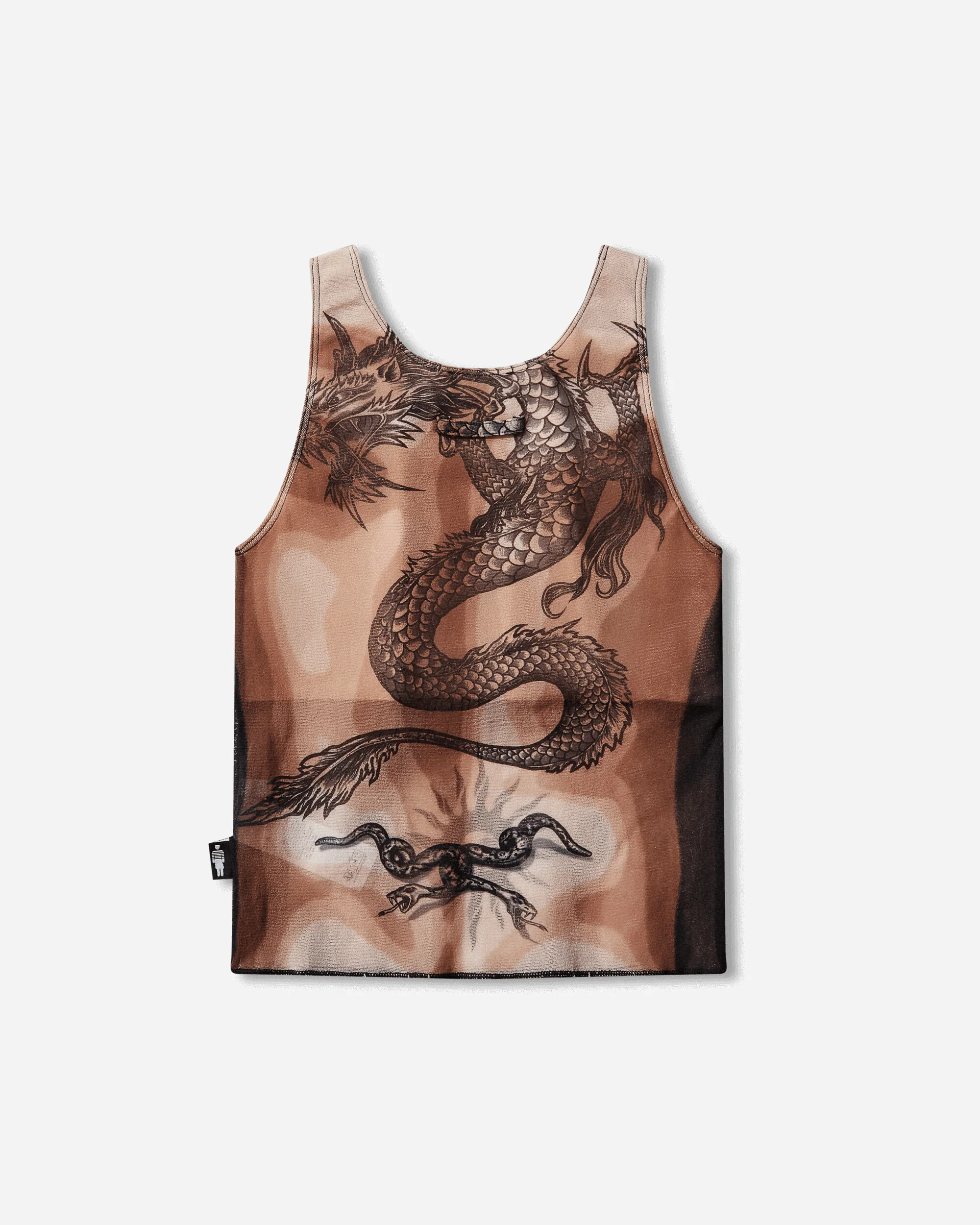 Women's Re-Edition Safe Sex Tattoo Top Black - Image 2