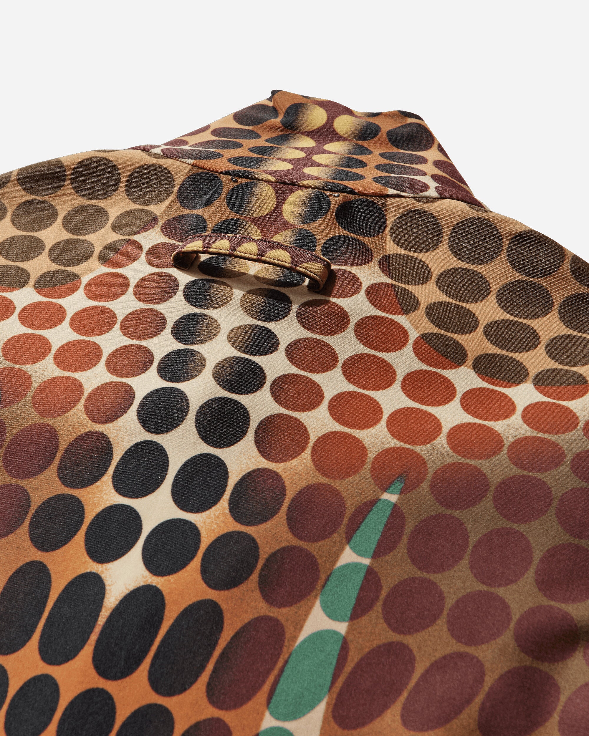 Women's Re-Edition Dots Zip Top Orange - Image 3
