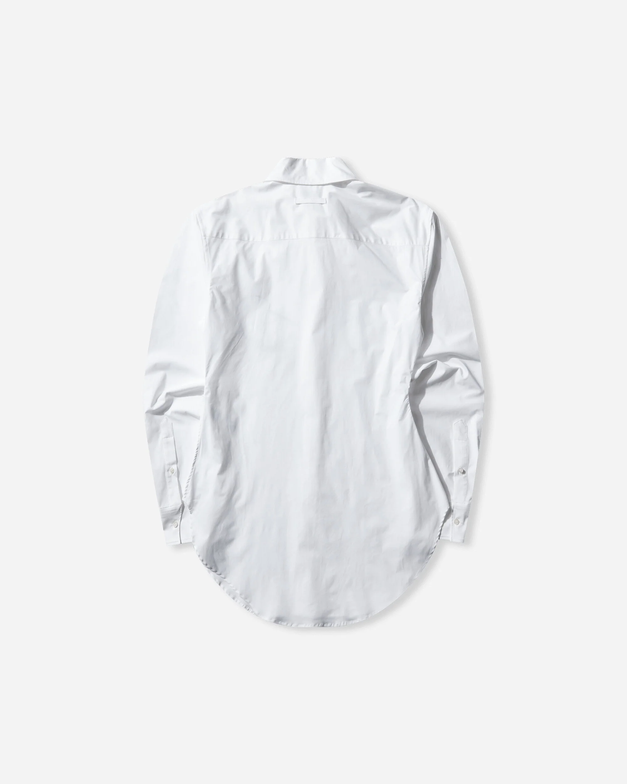 Women's Oversized Printed Shirt White - Image 2