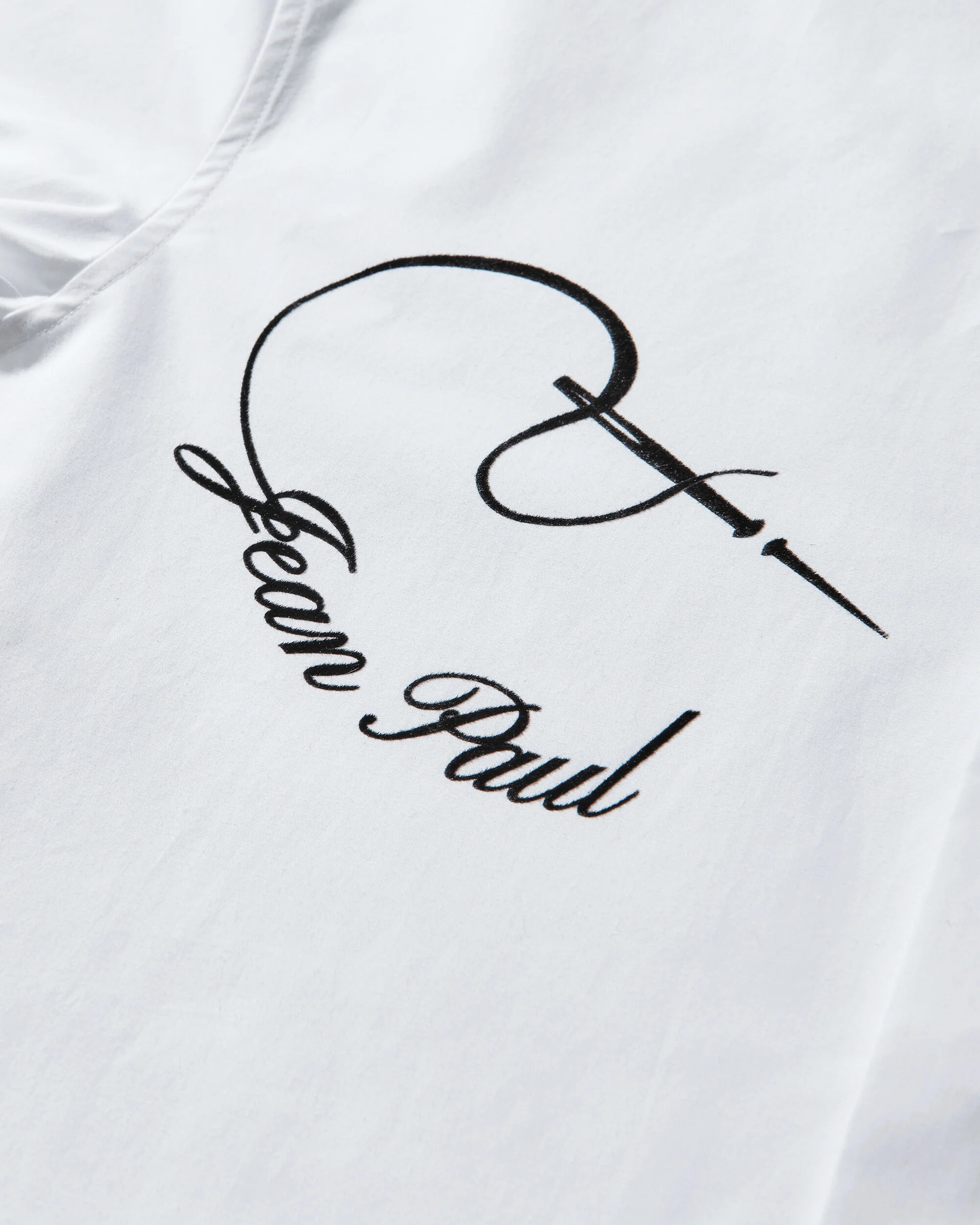 Women's Oversized Printed Shirt White - Image 3