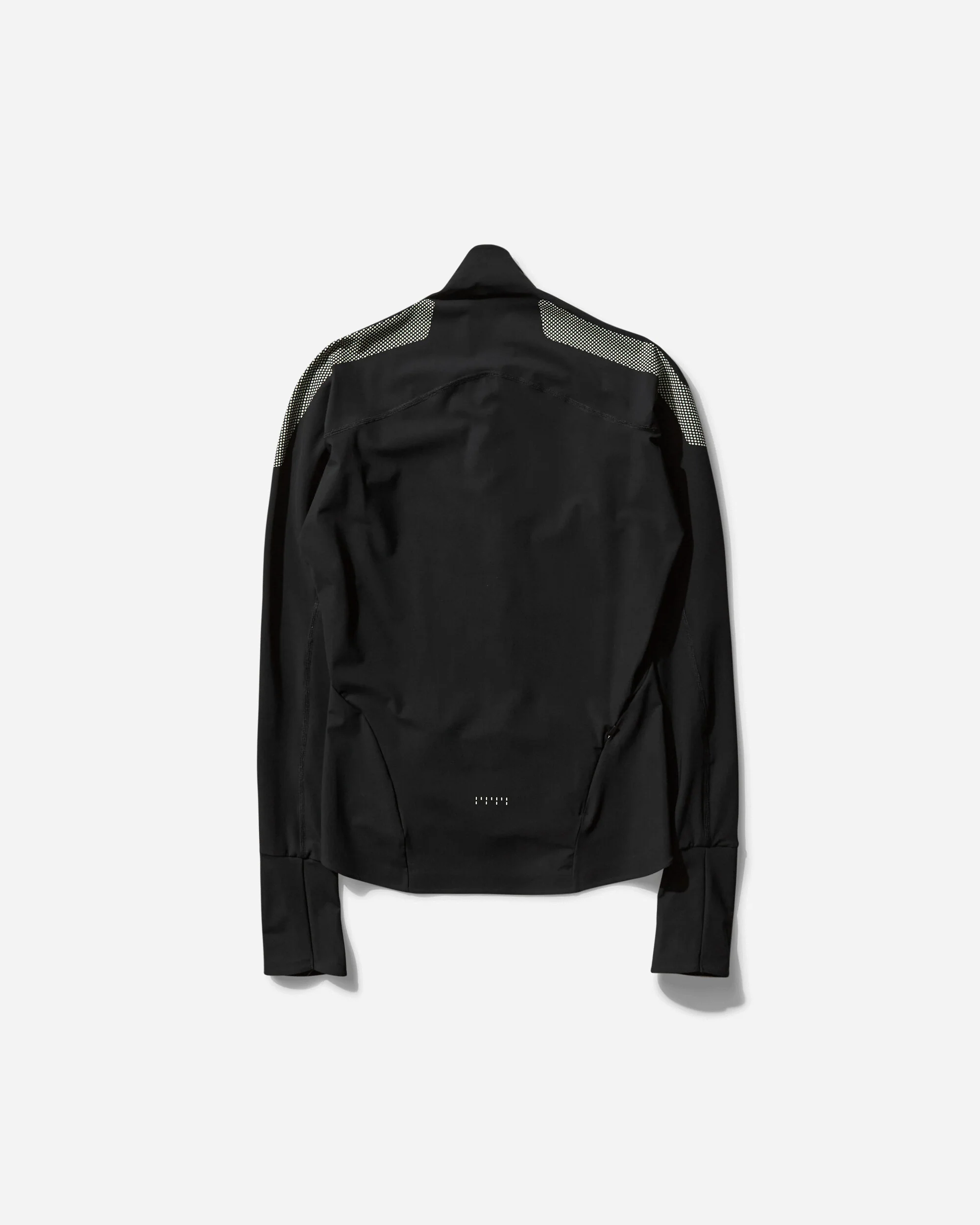 Women's Long Sleeve Zip Top Black / Lime Cream - Image 2