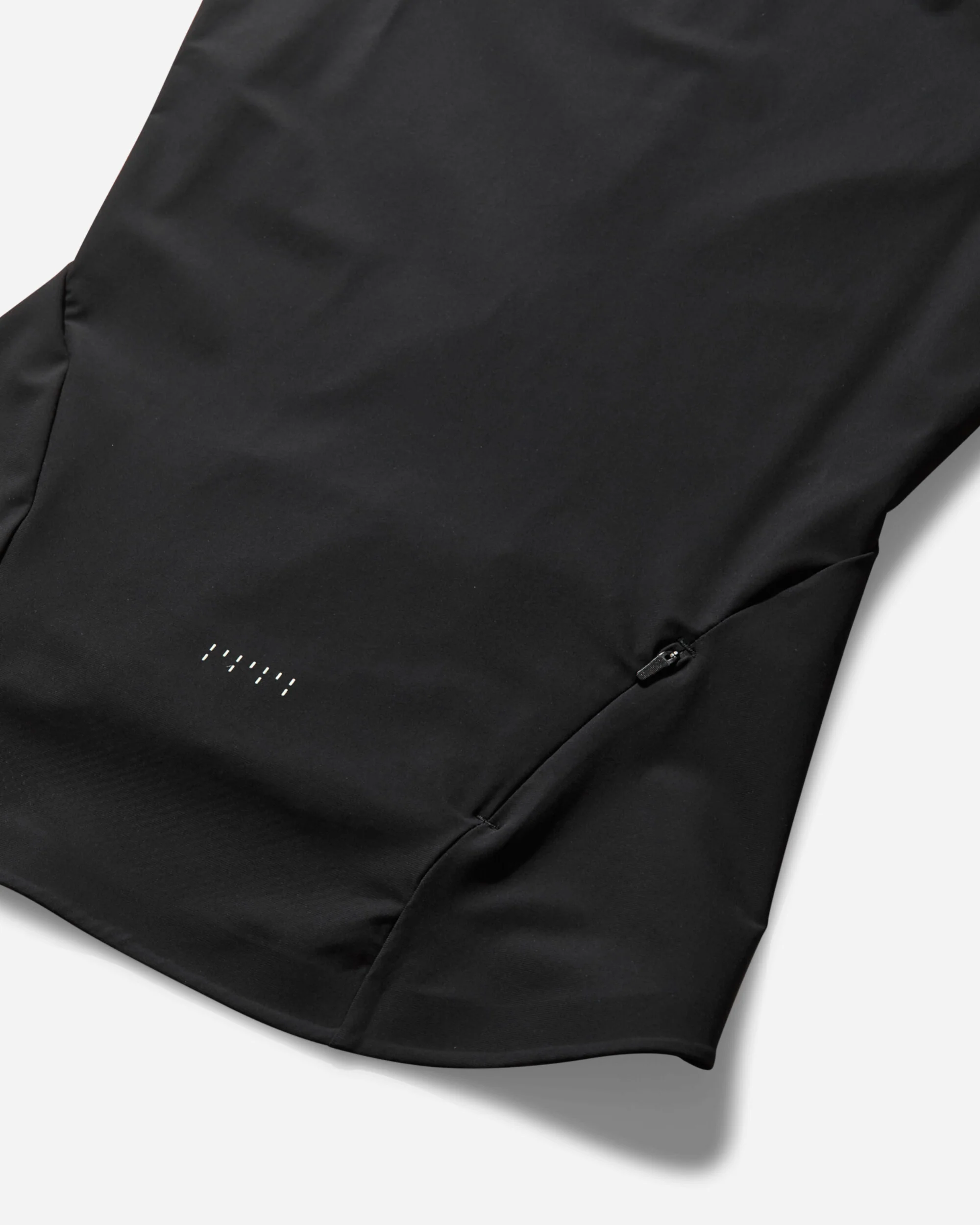 Women's Long Sleeve Zip Top Black / Lime Cream - Image 4