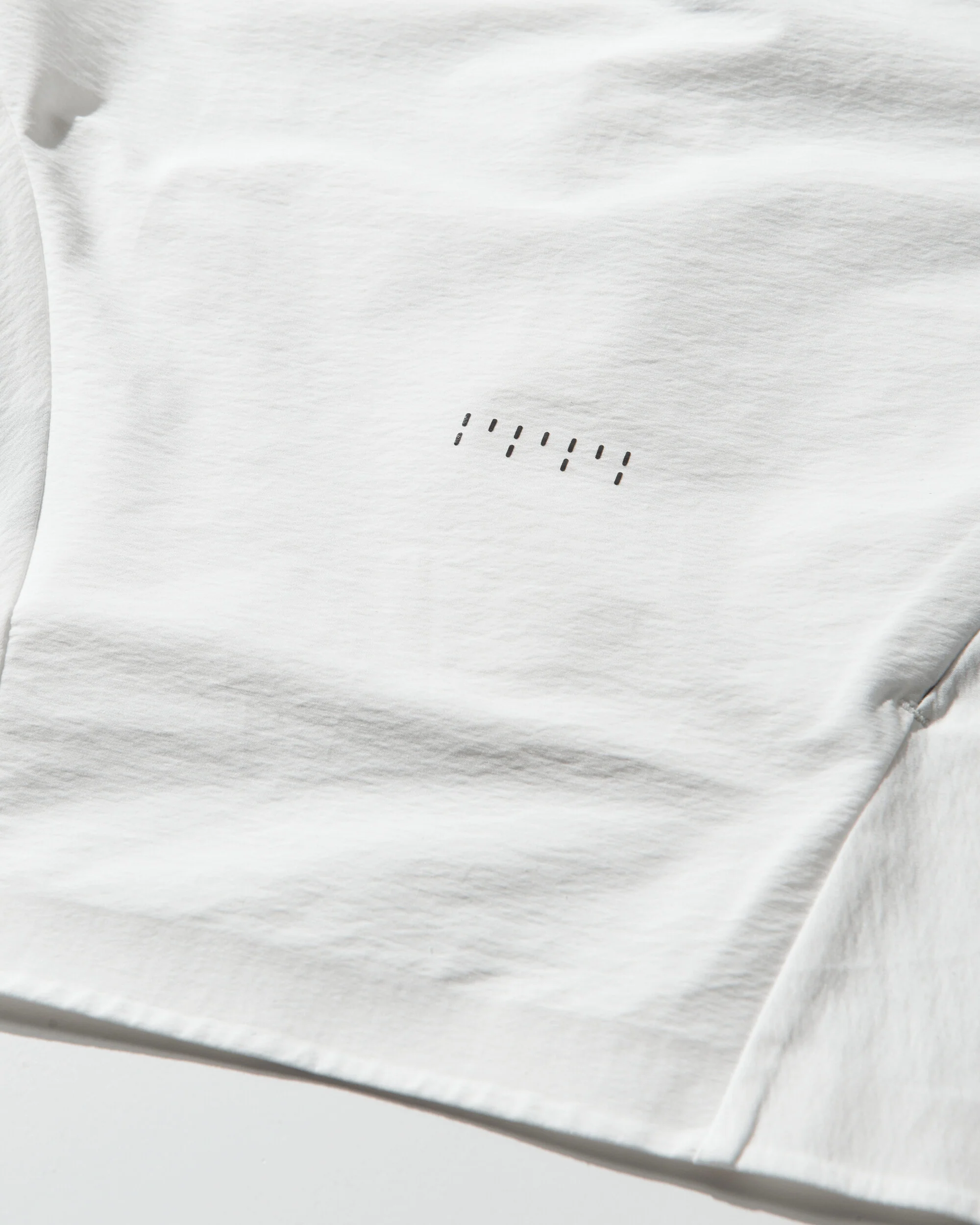Women's Long Sleeve Zip Shirt White - Image 3