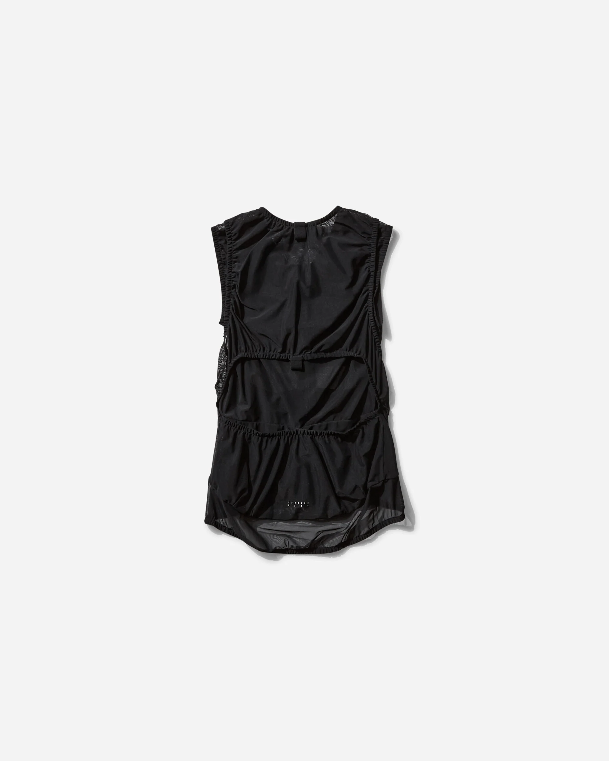 Women's Mesh Vest Black - Image 2