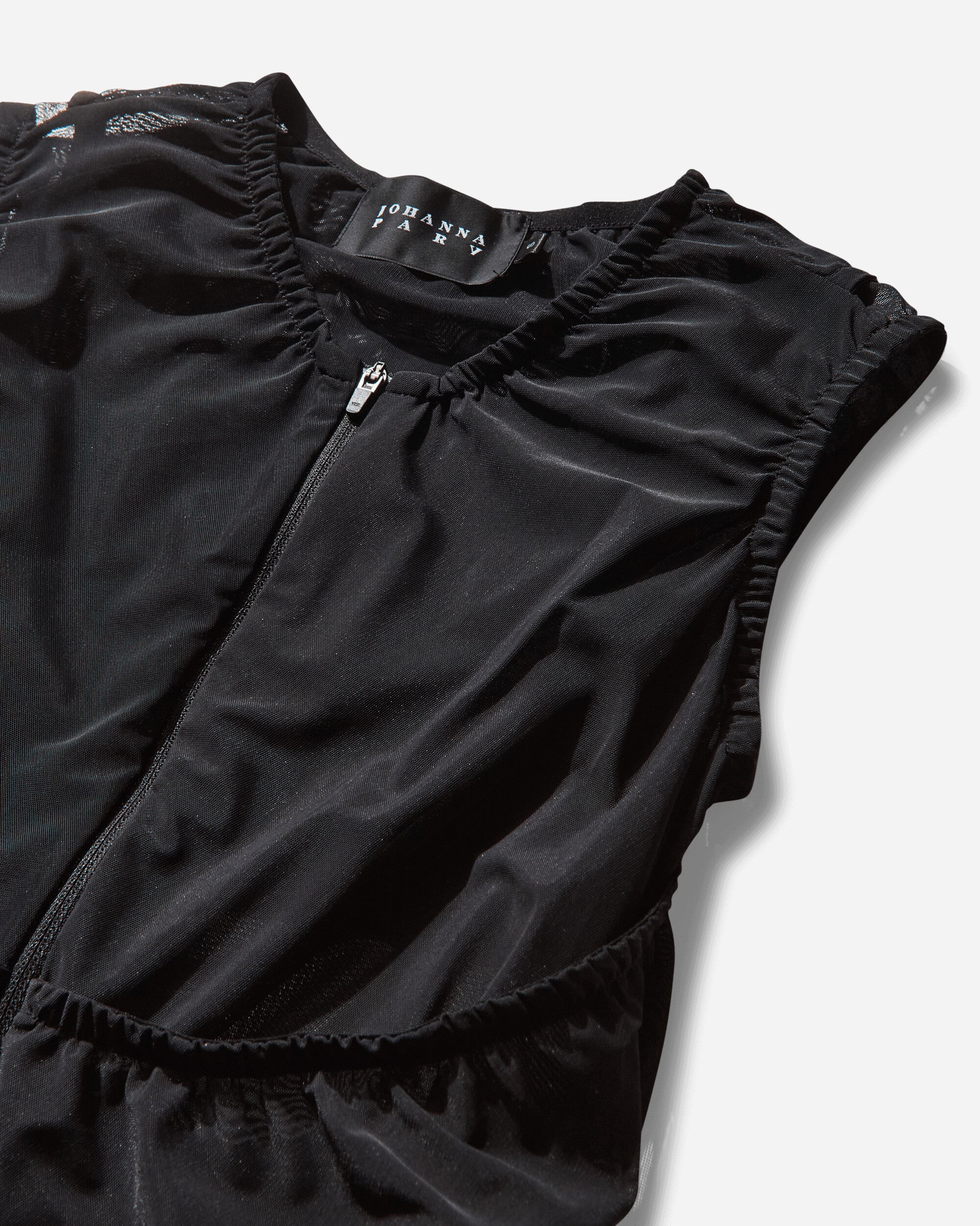 Women's Mesh Vest Black - Image 3