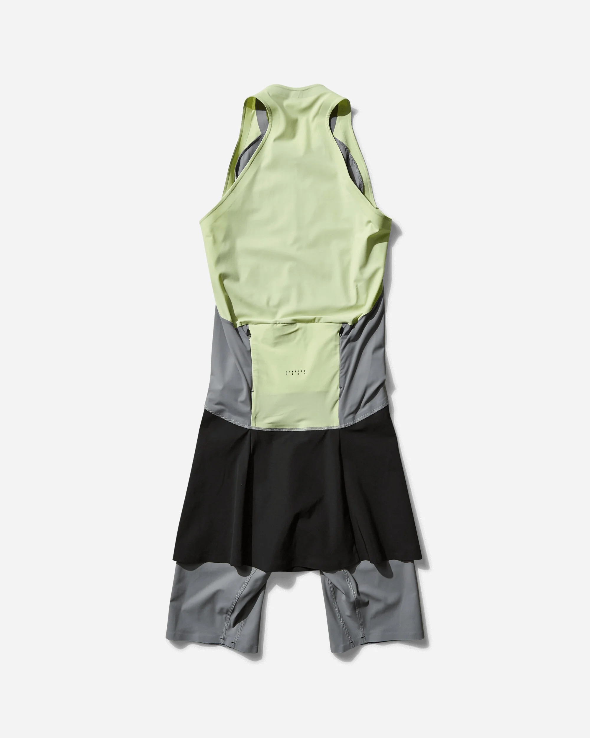 Women's Sprint Dress Lime Cream / Grey - Image 2