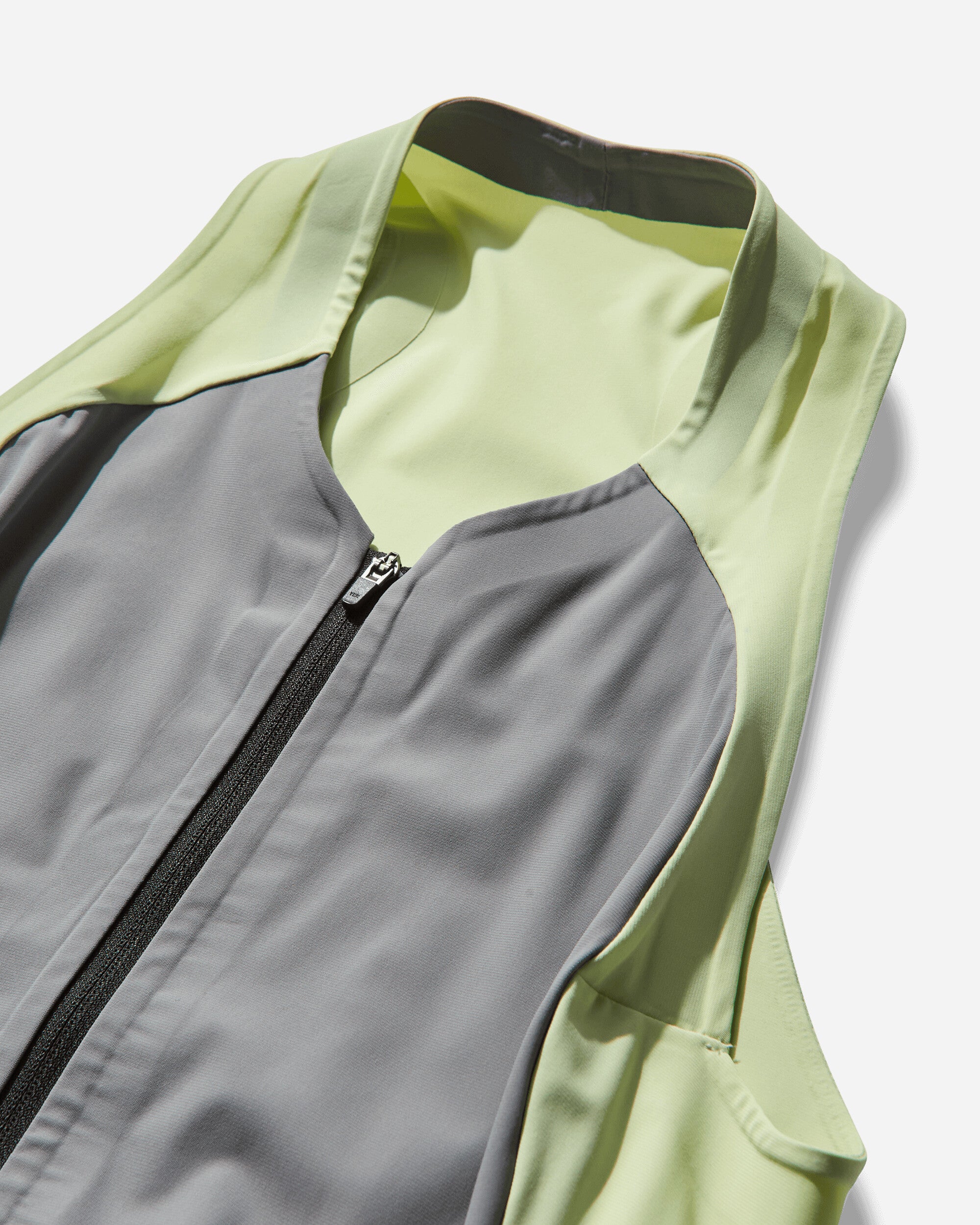 Women's Sprint Dress Lime Cream / Grey - Image 3