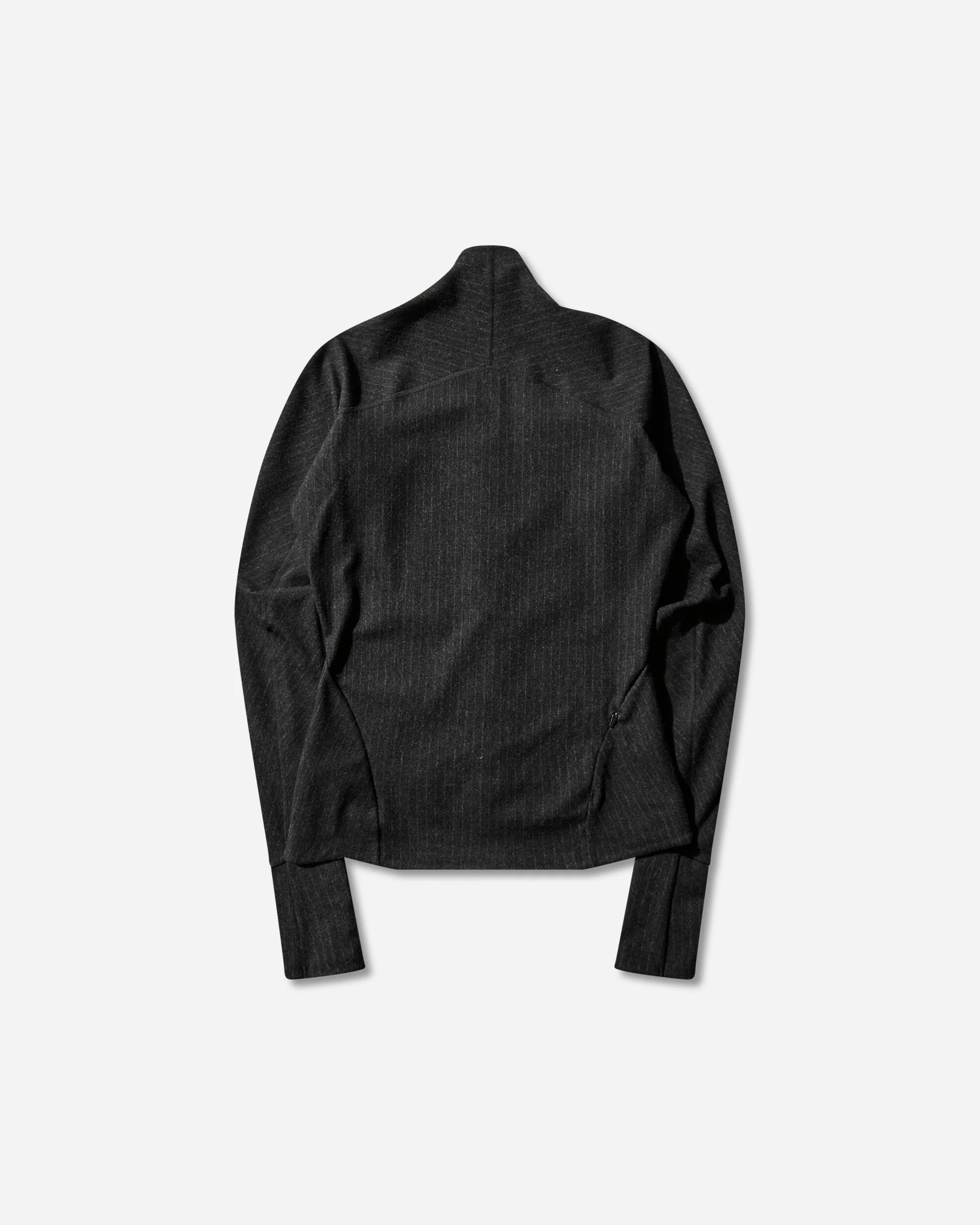 Women's Wool Track Top Grey - Image 2