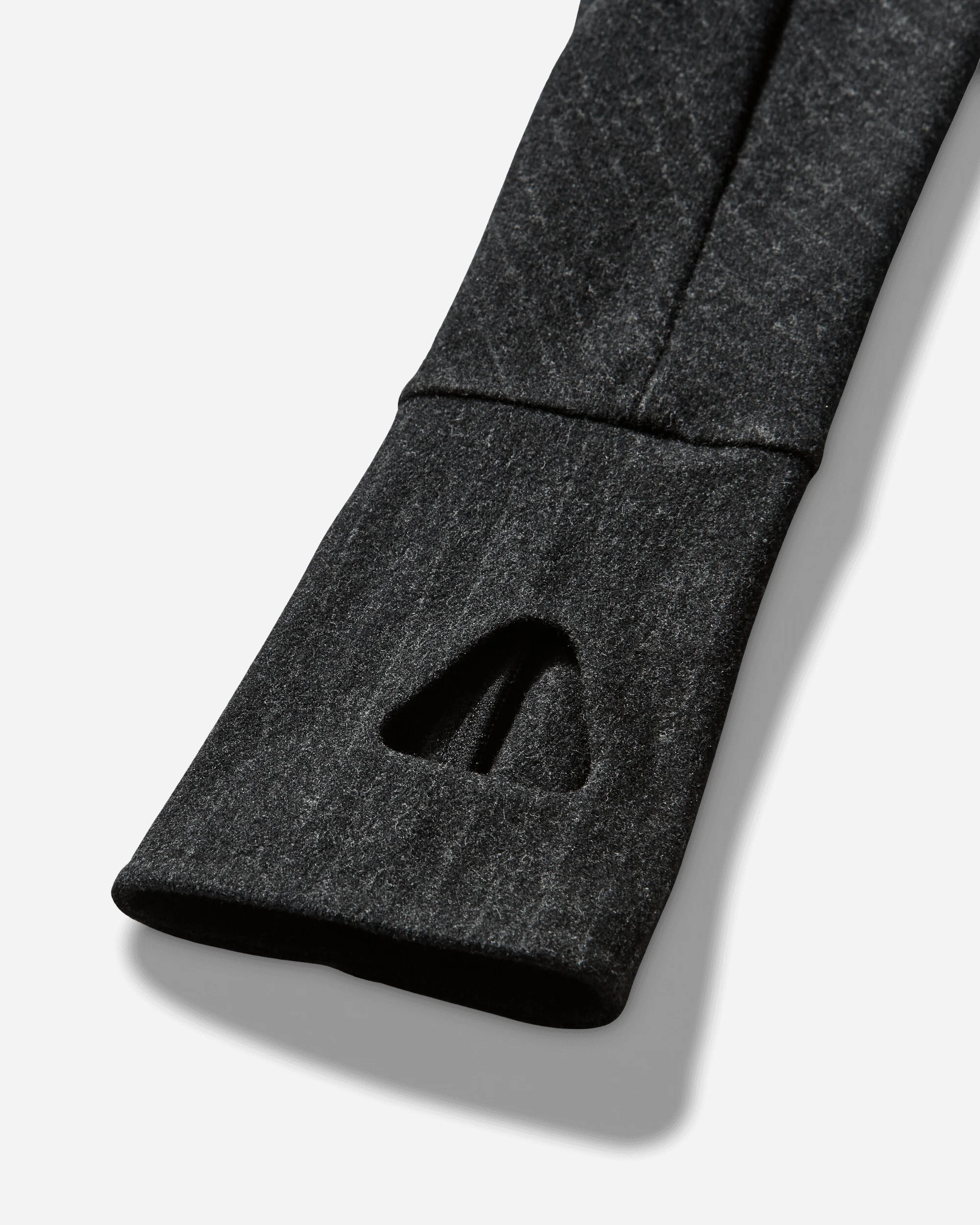 Women's Wool Track Top Grey - Image 4