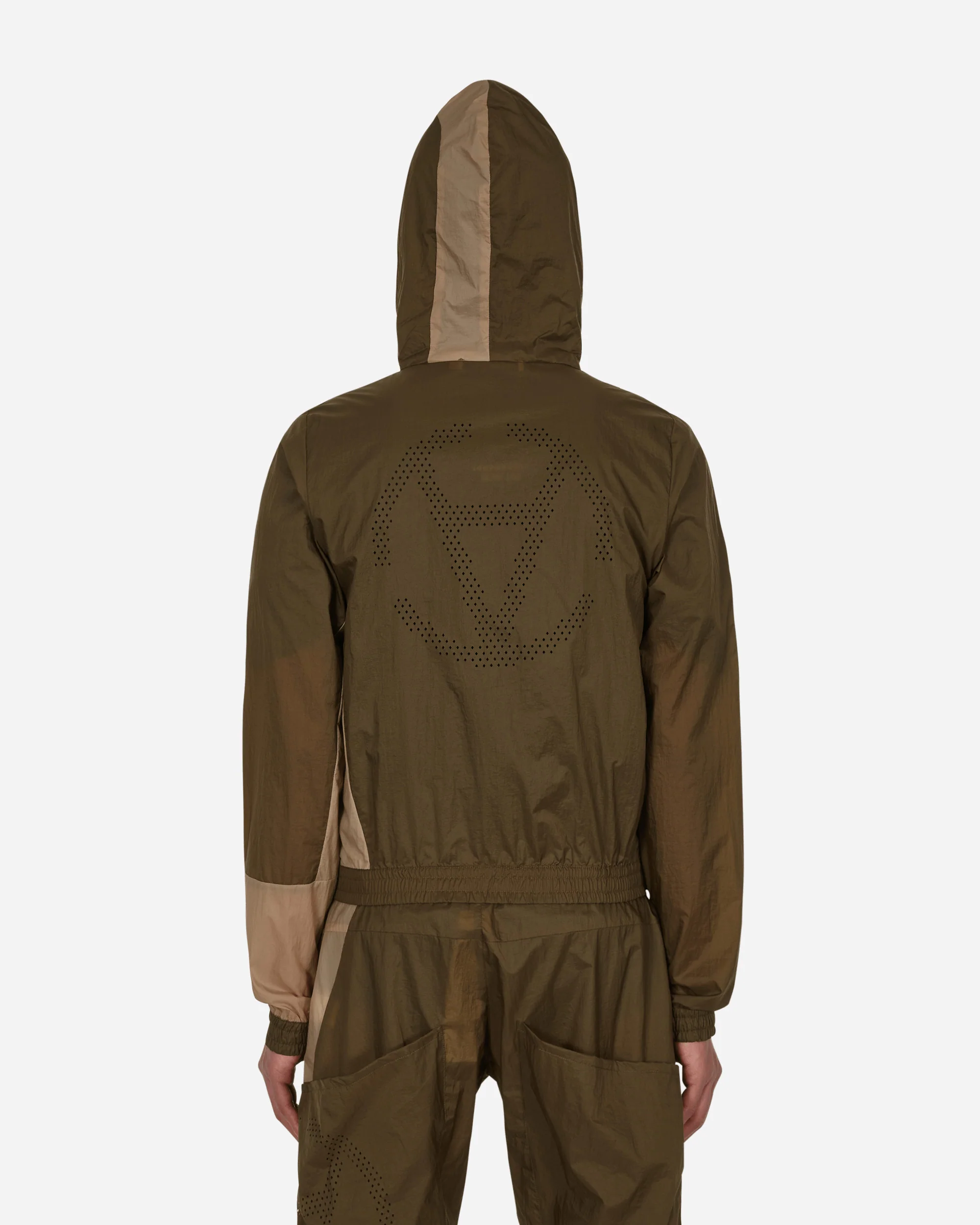Slam Jam Euphoria Hooded Jacket Brown - Image 3