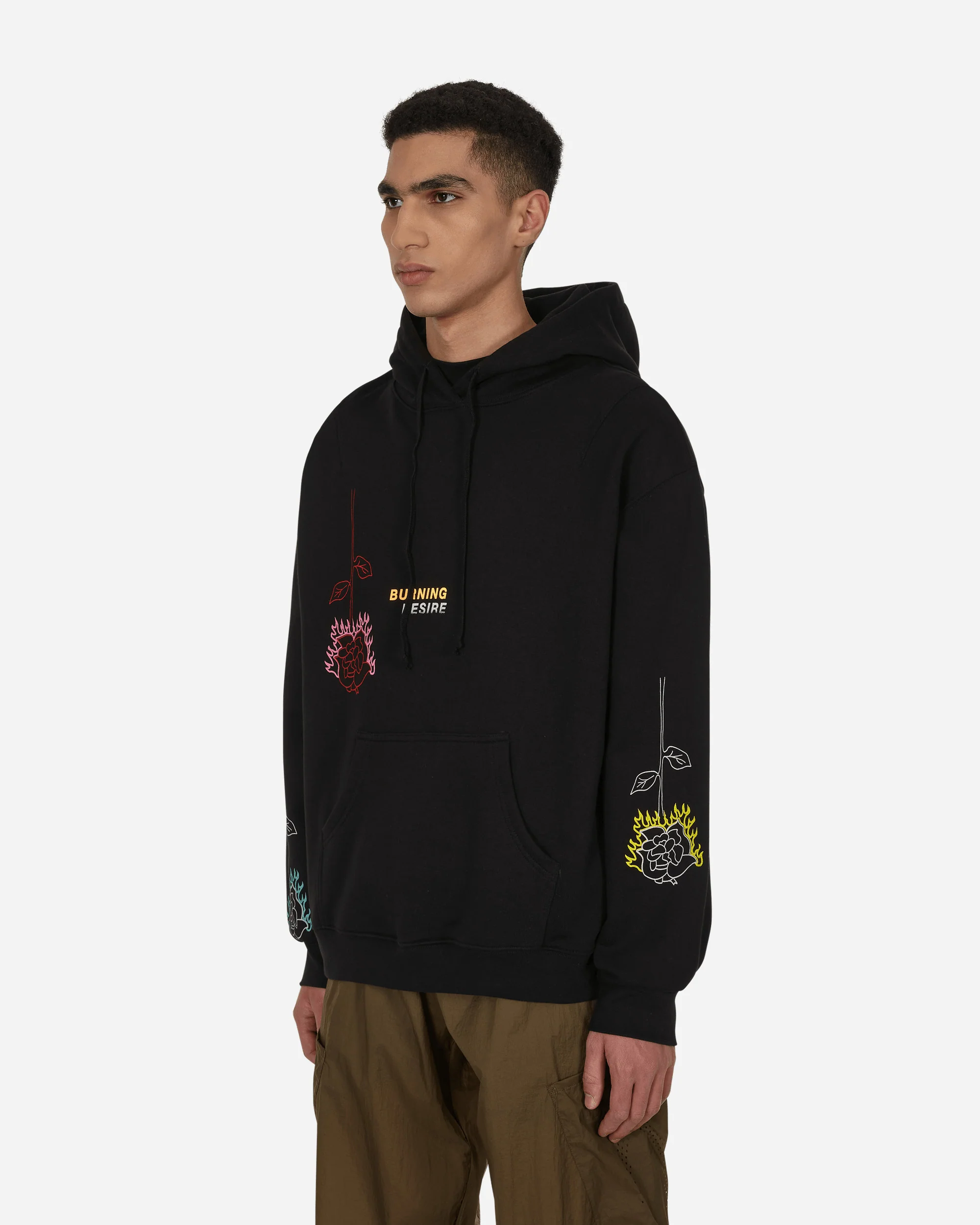 Slam Jam Syd Hooded Sweatshirt Black - Image 2