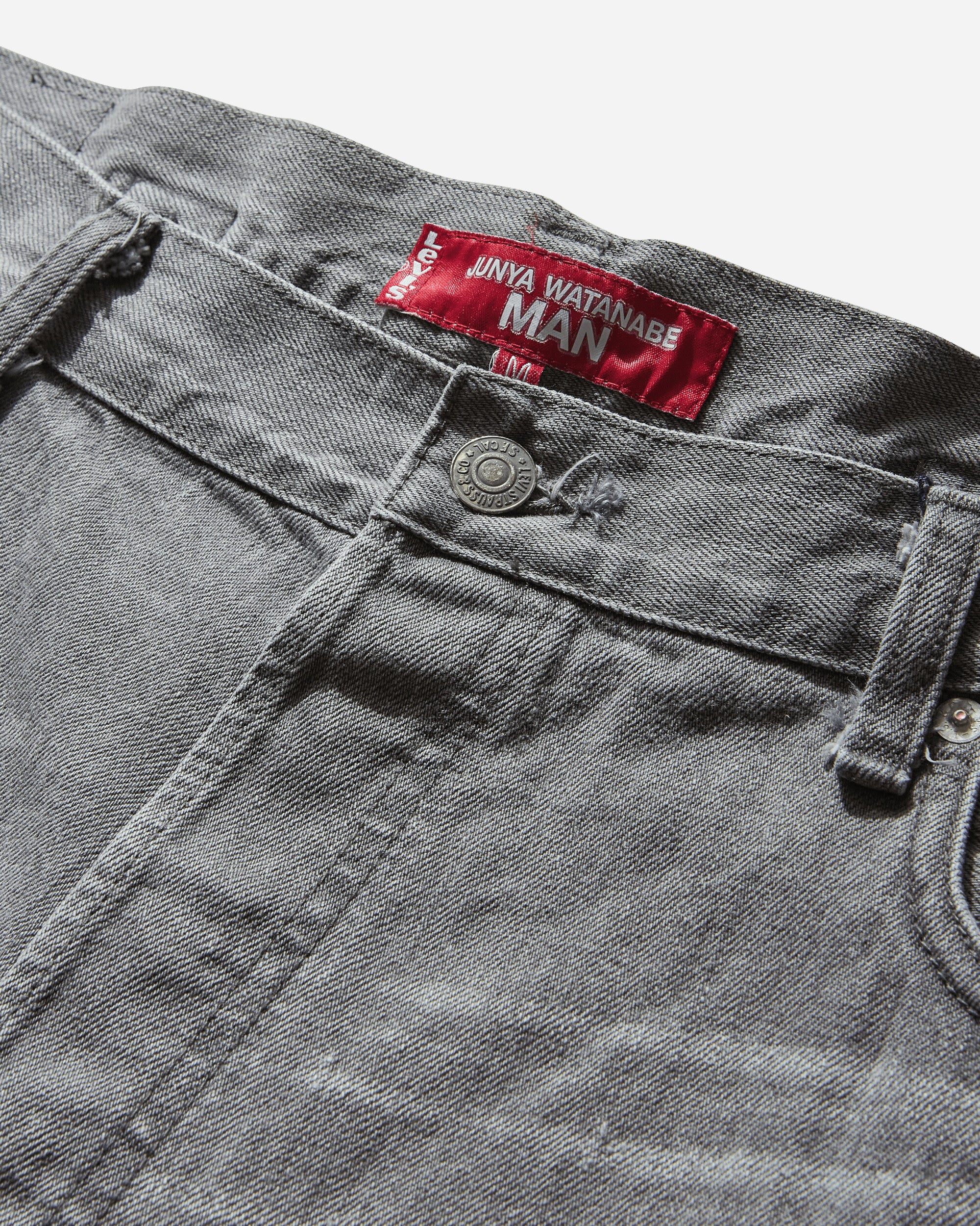 Men's Levi’s Selvedge Denim Pants Grey - Image 3