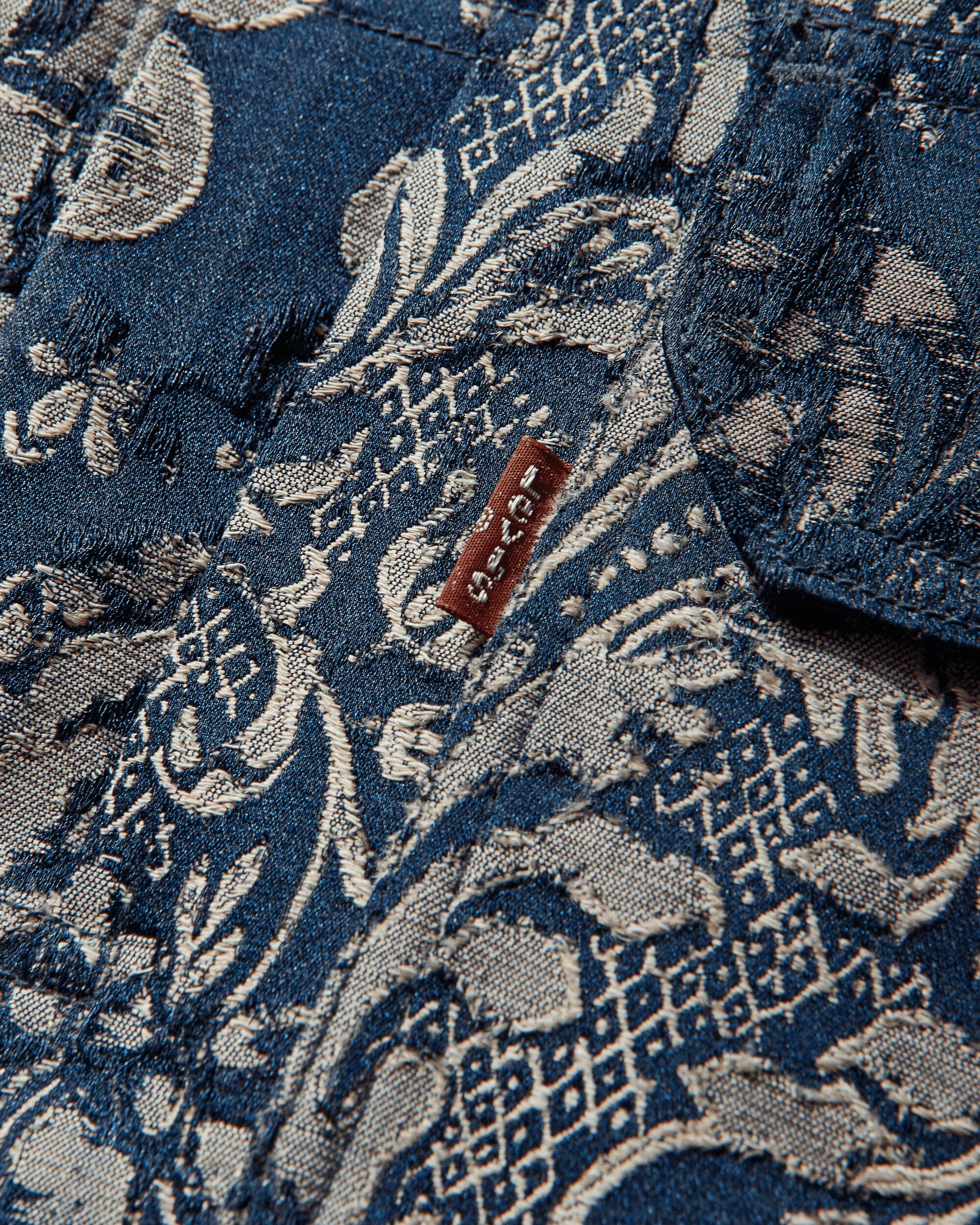 Men's Levi’s Jacquard Jacket Navy / Beige - Image 3