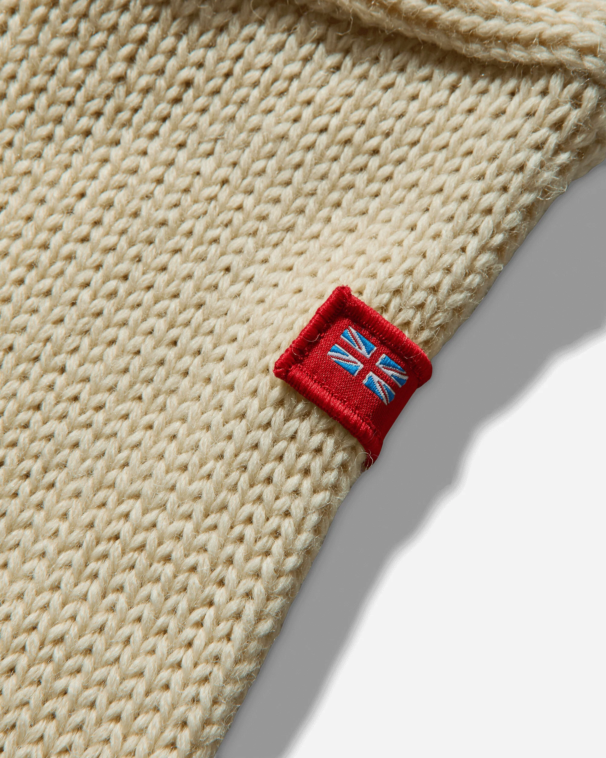 Men's Filson Submariner Sweater Beige - Image 4