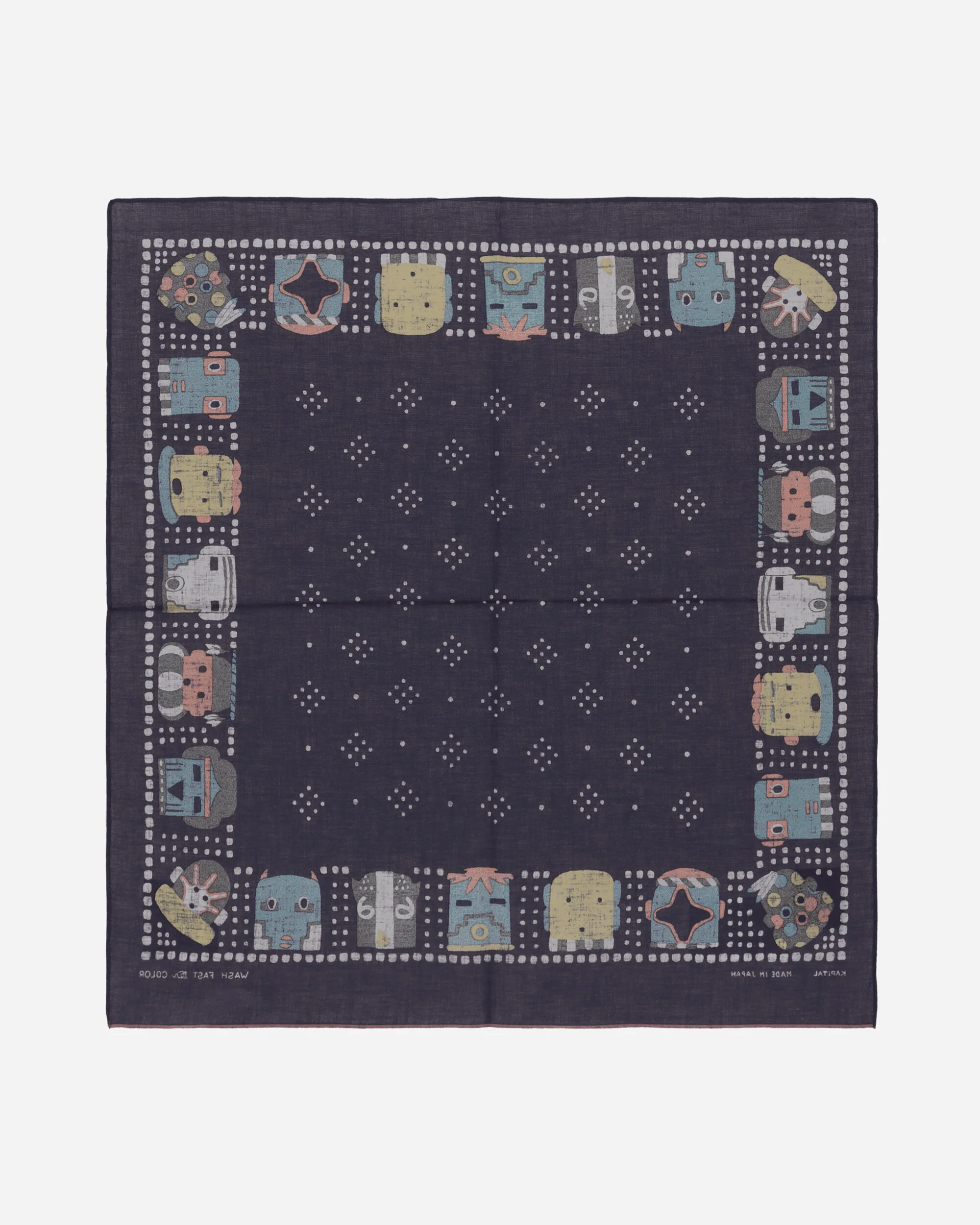 Fastcolor Selvedge Bandana (Kachina) Purple - Image 2
