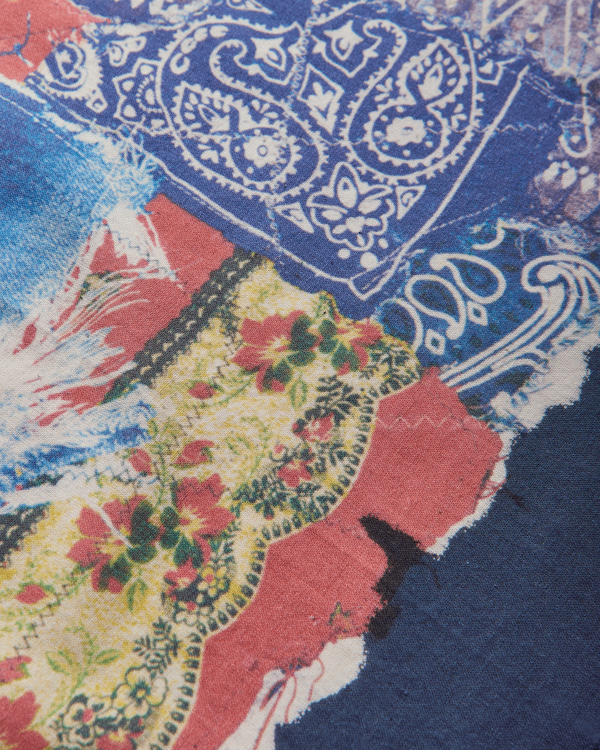 Fastcolor Selvedge Bandana (Bandanna Boro) Navy - Image 6