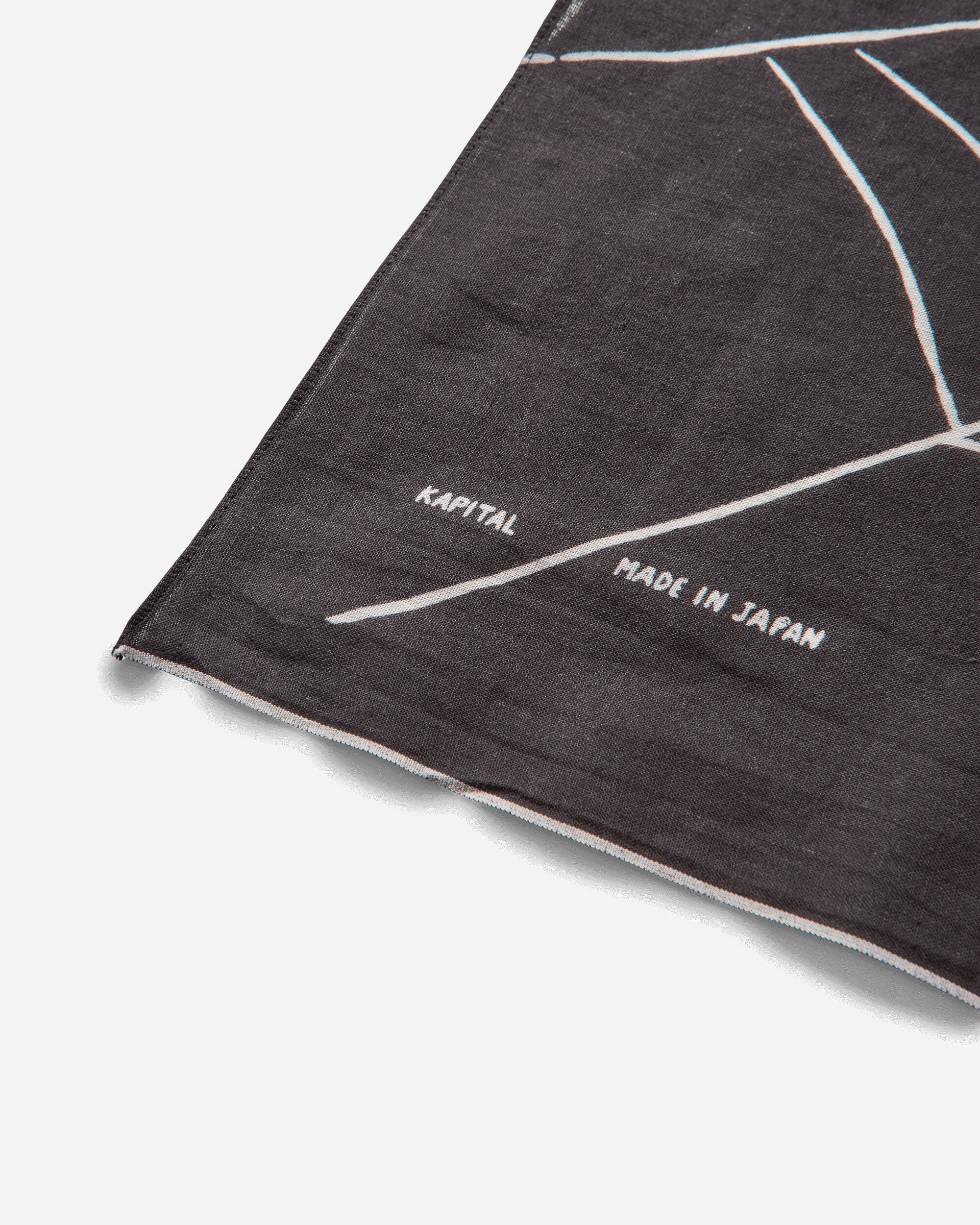 Fastcolor Selvedge Bandana (Spider Peckish Rainbowy) Black - Image 5