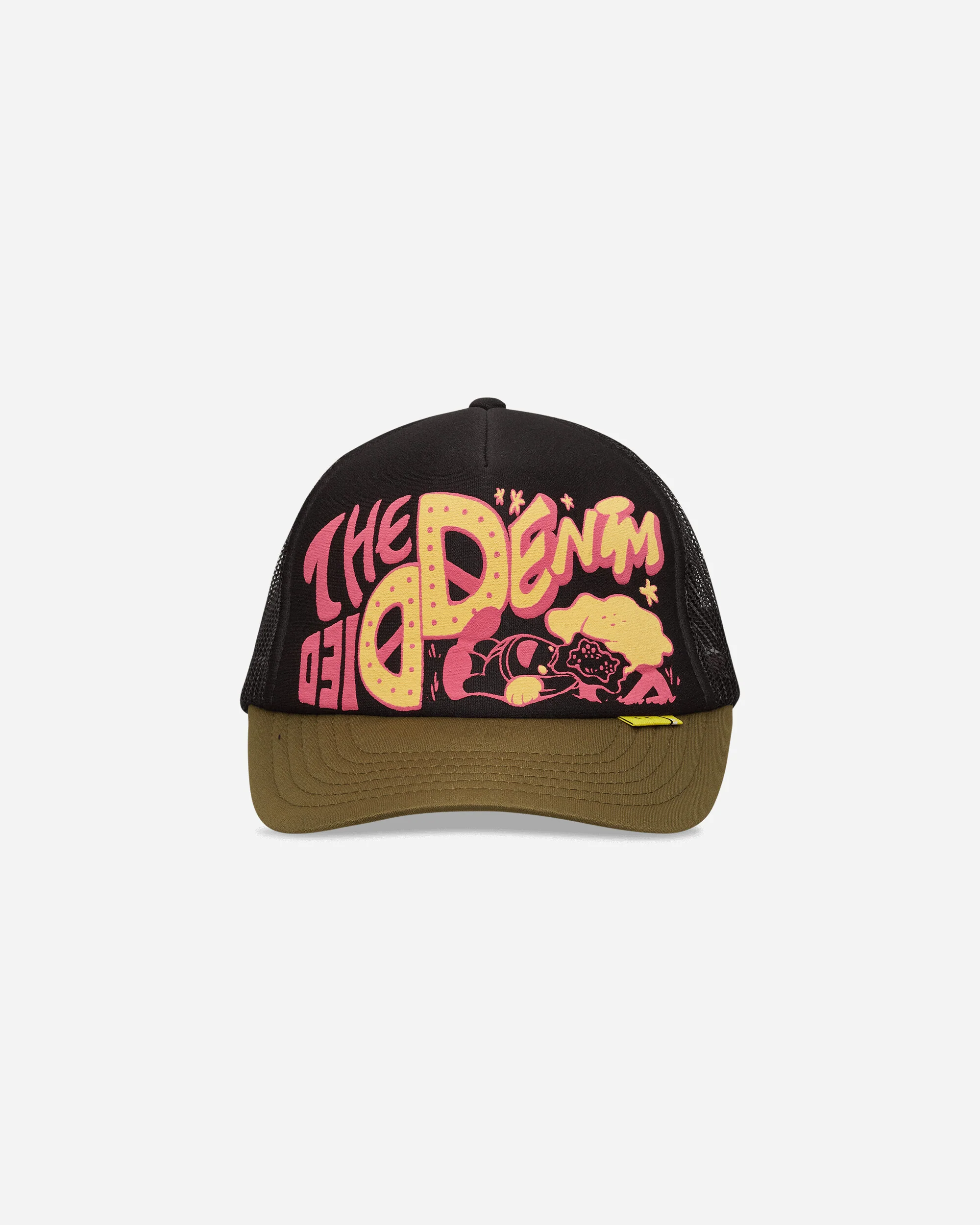 TH.D.D. Track Cap Black / Khaki - Image 2
