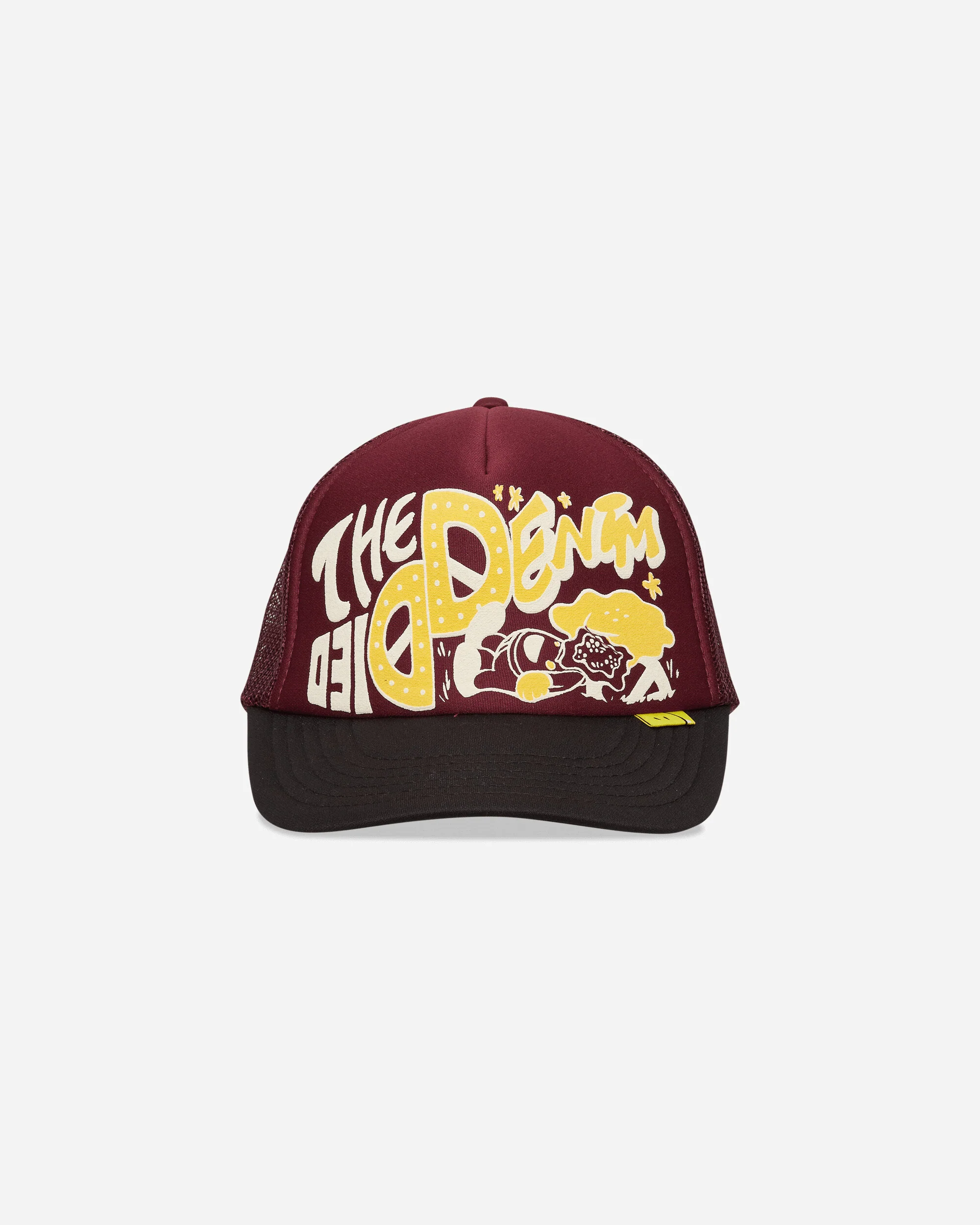 TH.D.D. Track Cap Burgundy / Black - Image 2