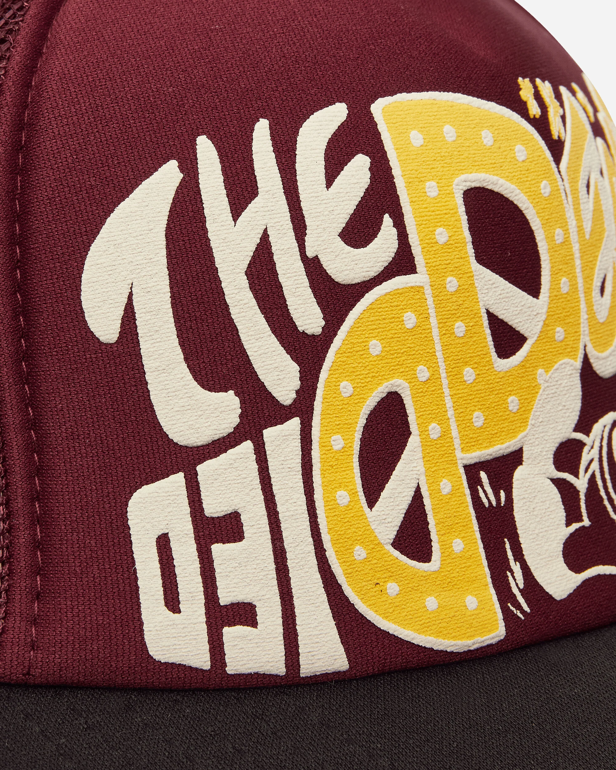 TH.D.D. Track Cap Burgundy / Black - Image 7