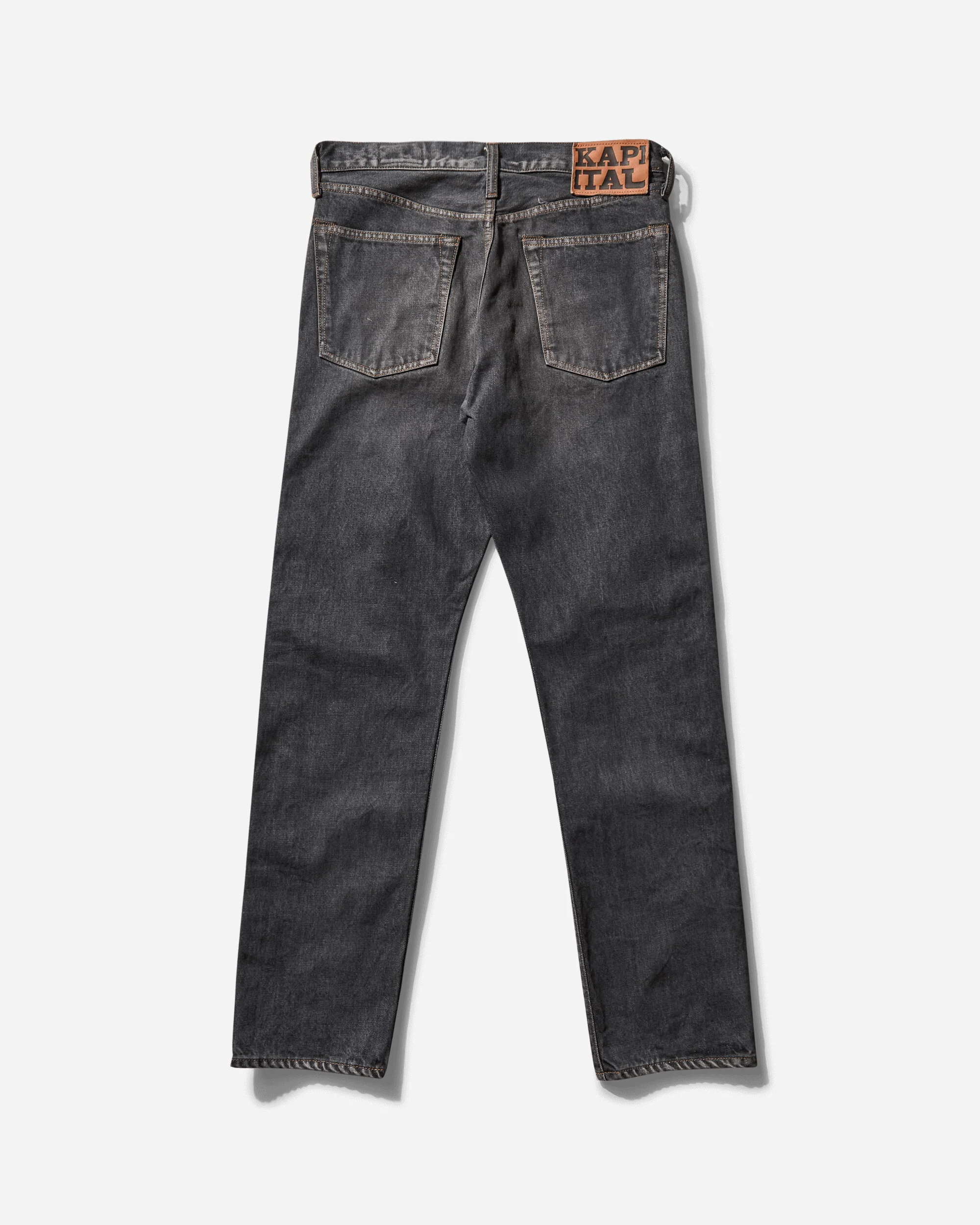 Men's 14oz Denim 5P Monkey Cisco (Studs) Black - Image 2