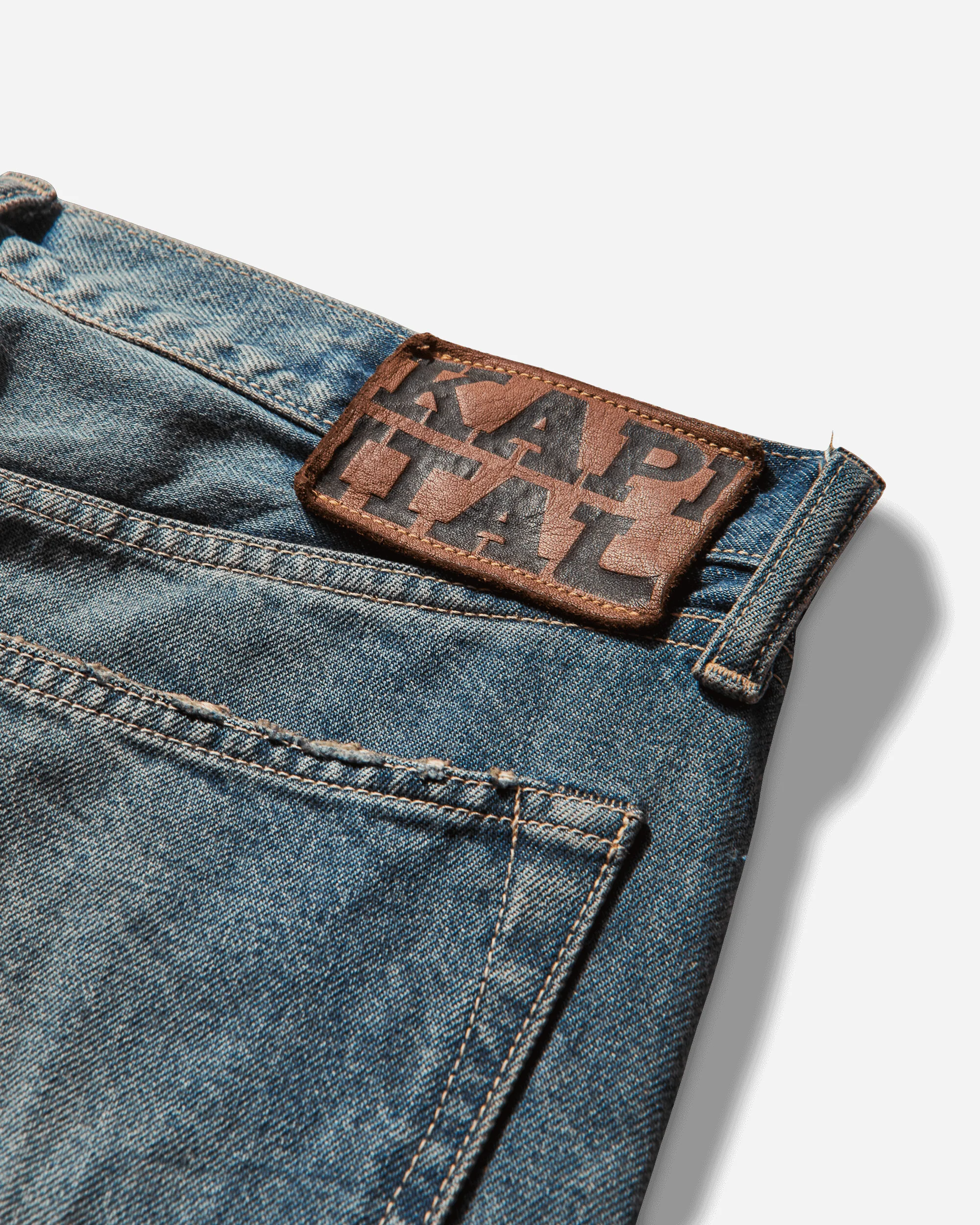Men's 14oz Denim 5P Monkey Cisco (Speakeasy Dixie Remake) Indigo - Image 3