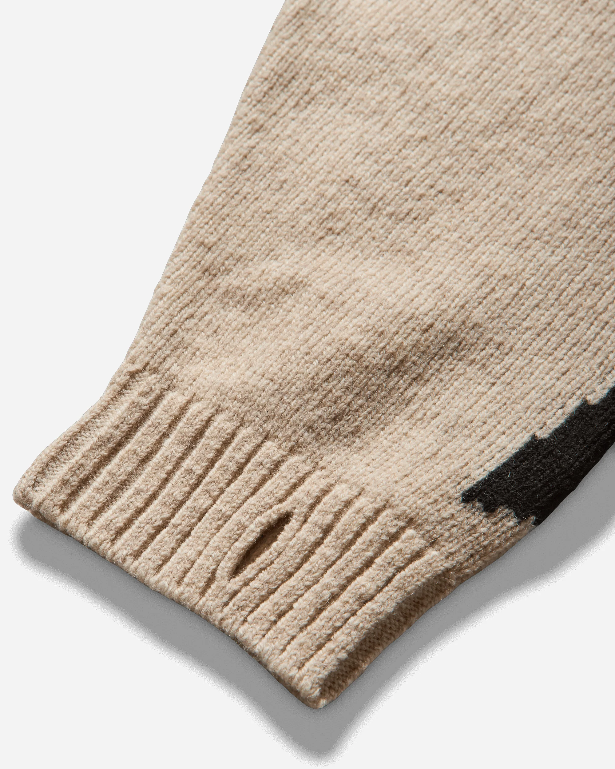 Men's 5G Wool Bone Crewneck Sweater Ecru - Image 4