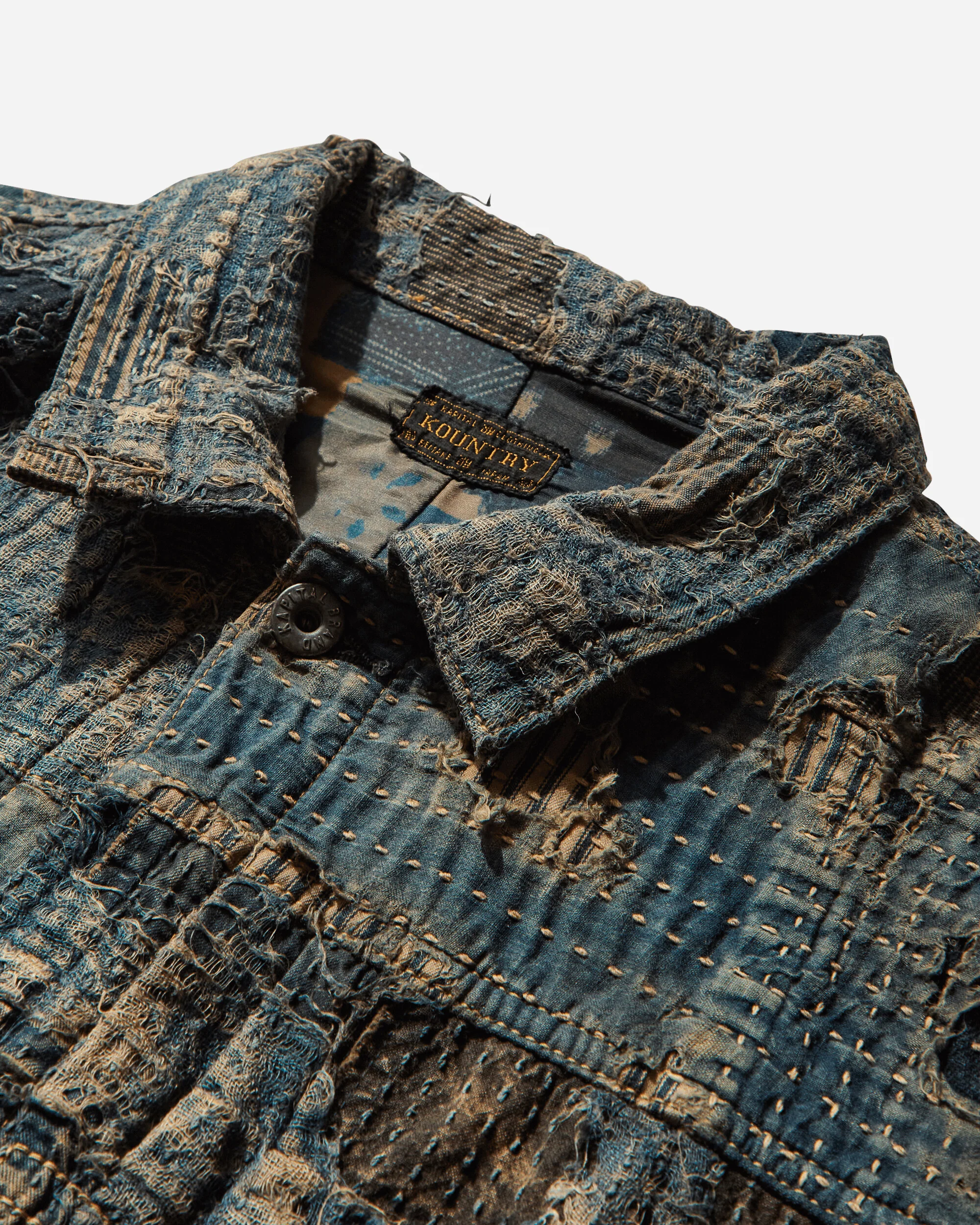 Men's BORO Spring 1st Jacket Indigo - Image 3