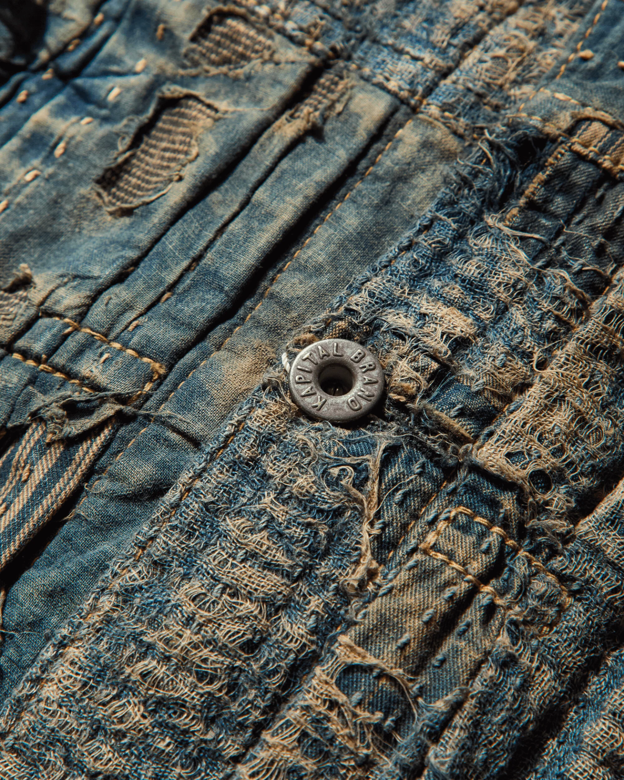 Men's BORO Spring 1st Jacket Indigo - Image 4