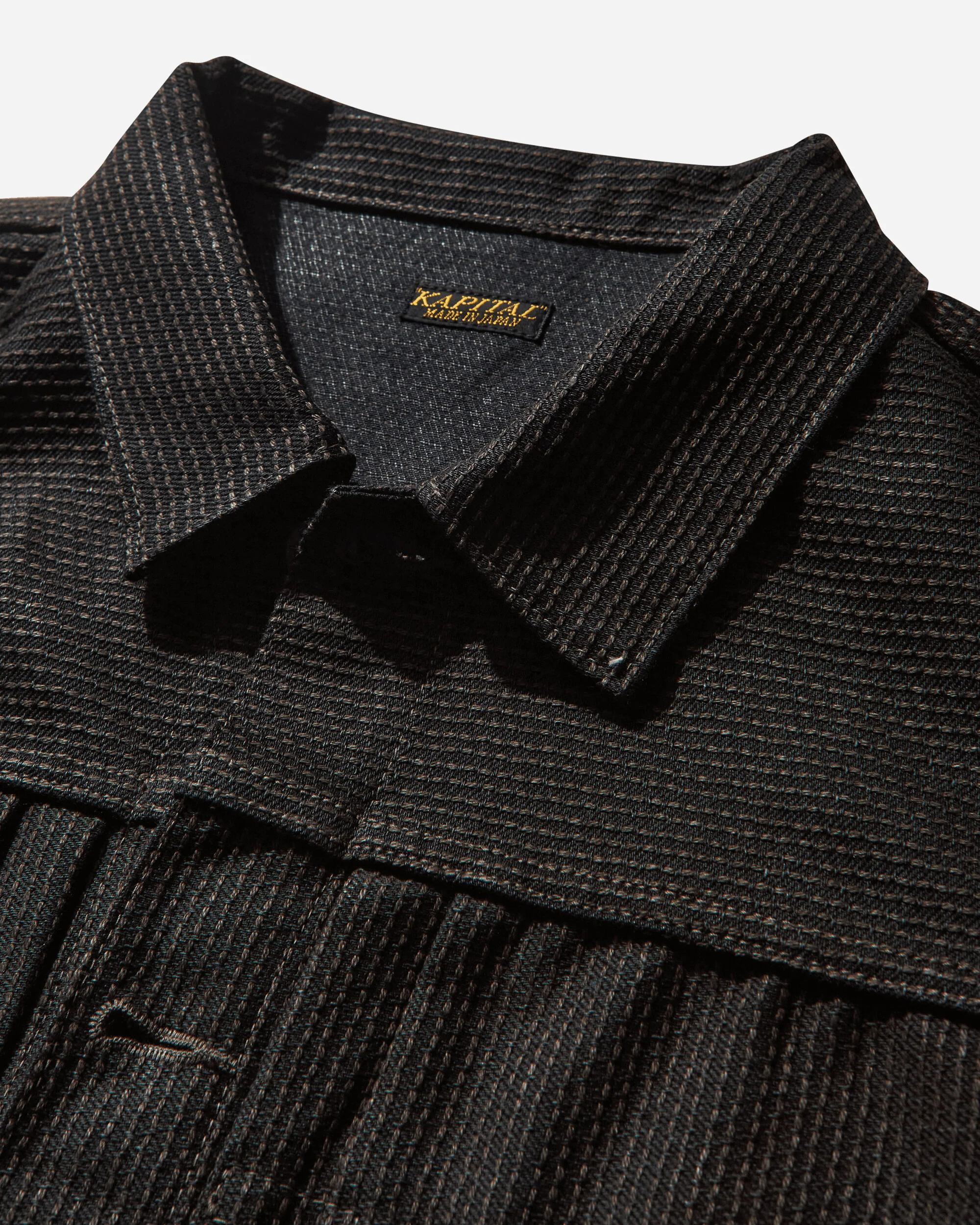 Men's Century Denim No.9 1st Jacket Mud - Image 3