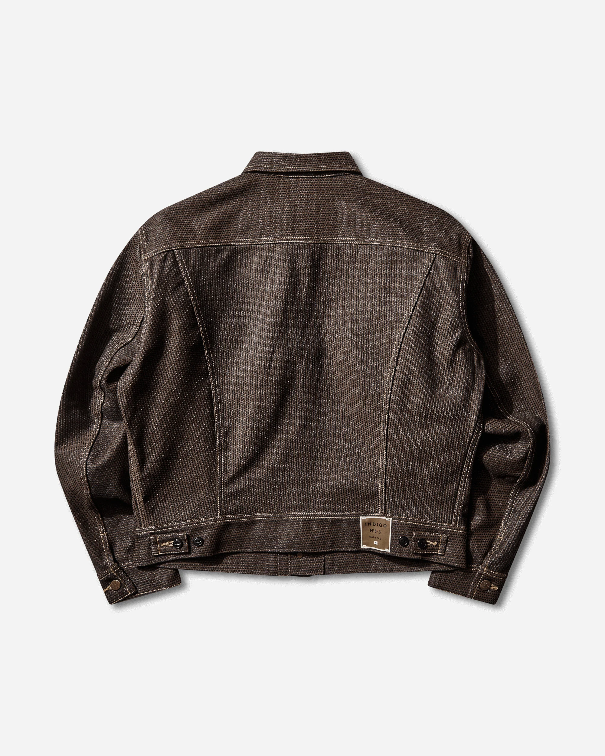 Men's Century Denim Westerner Regular Jacket Persimmon / Indigo - Image 2