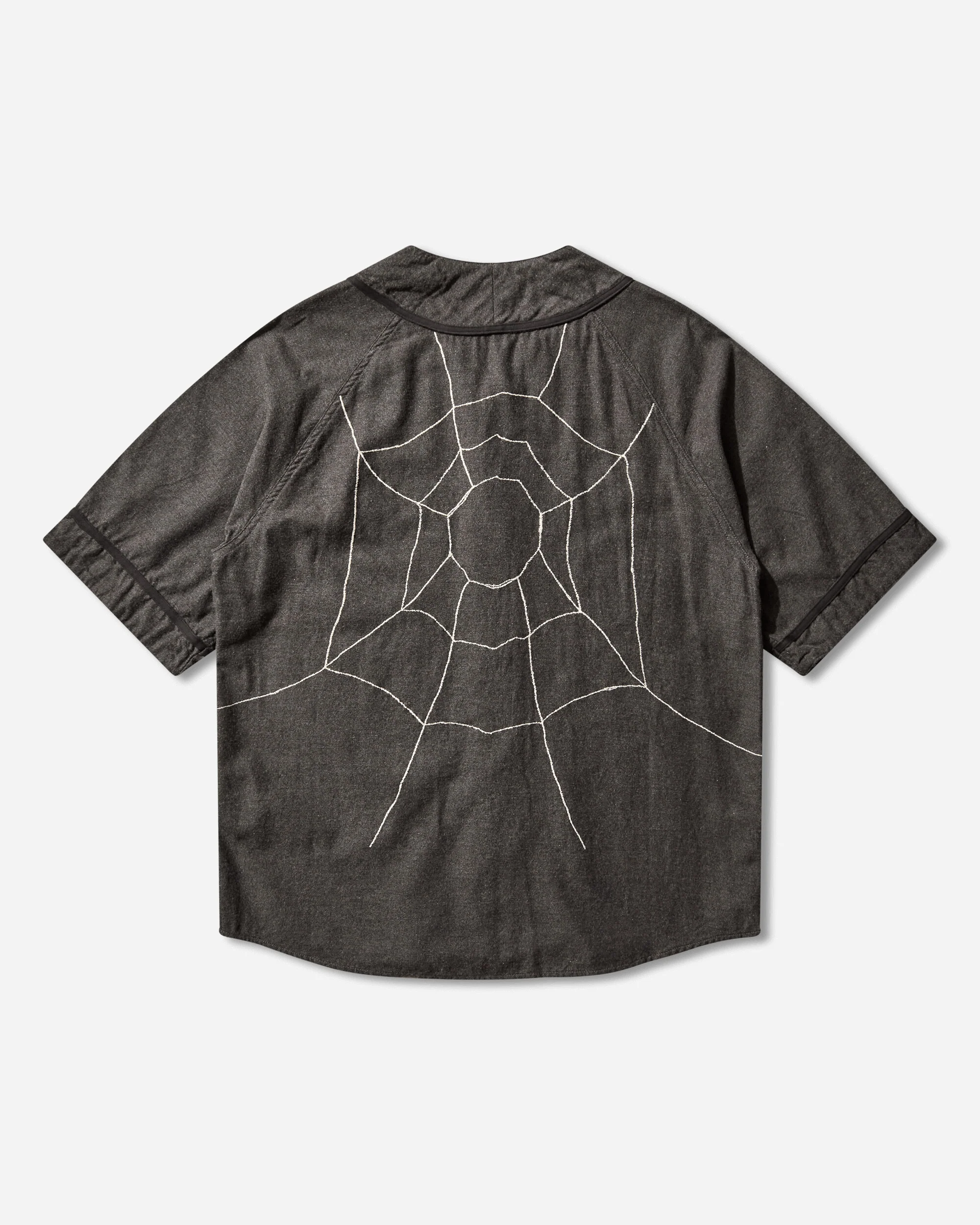 Men's Cotton Wool Great Kountry Baseball Shirt Dark Gray - Image 2