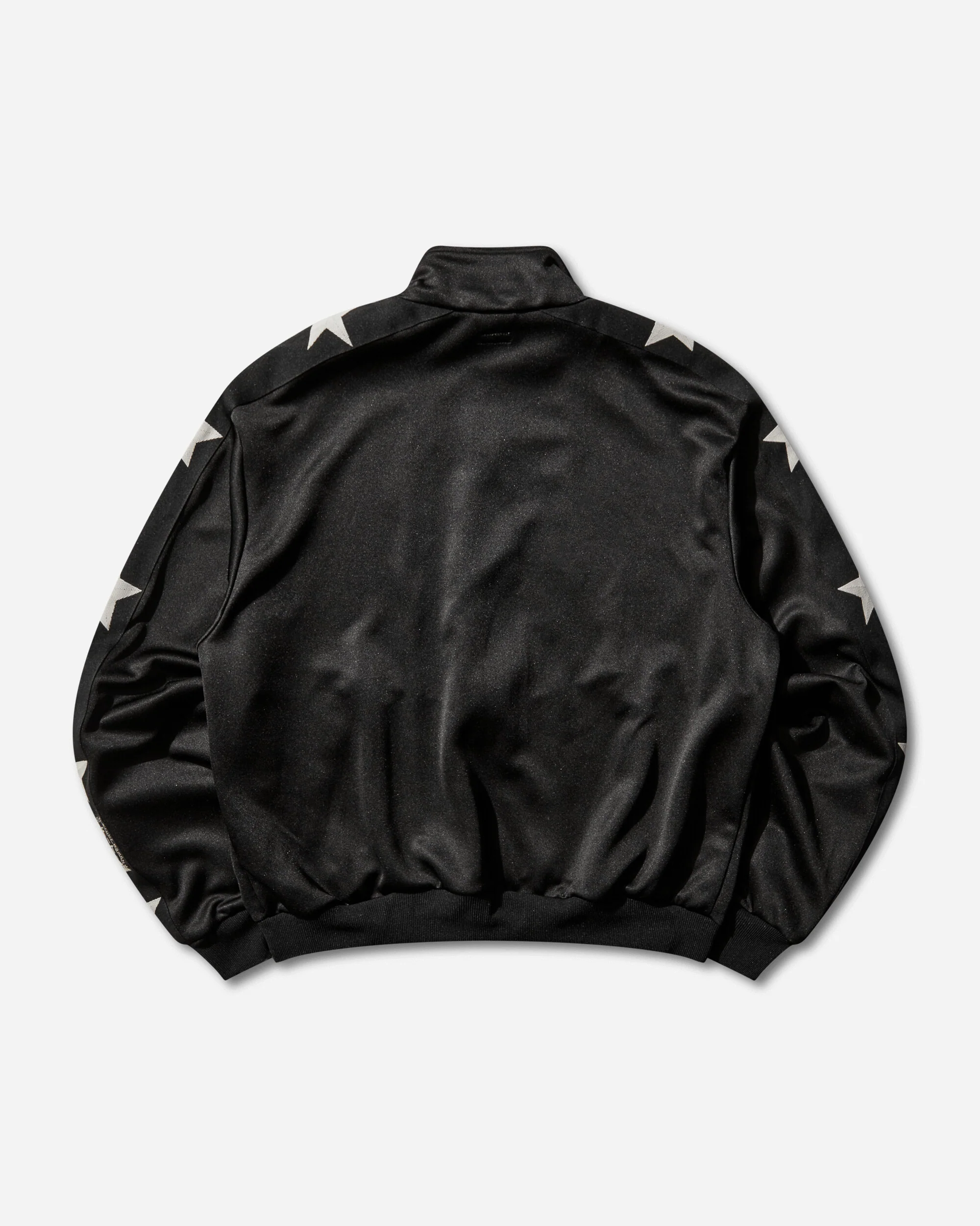 Men's Smooth Jersey Stuntman & Woman Track Jacket Black - Image 2