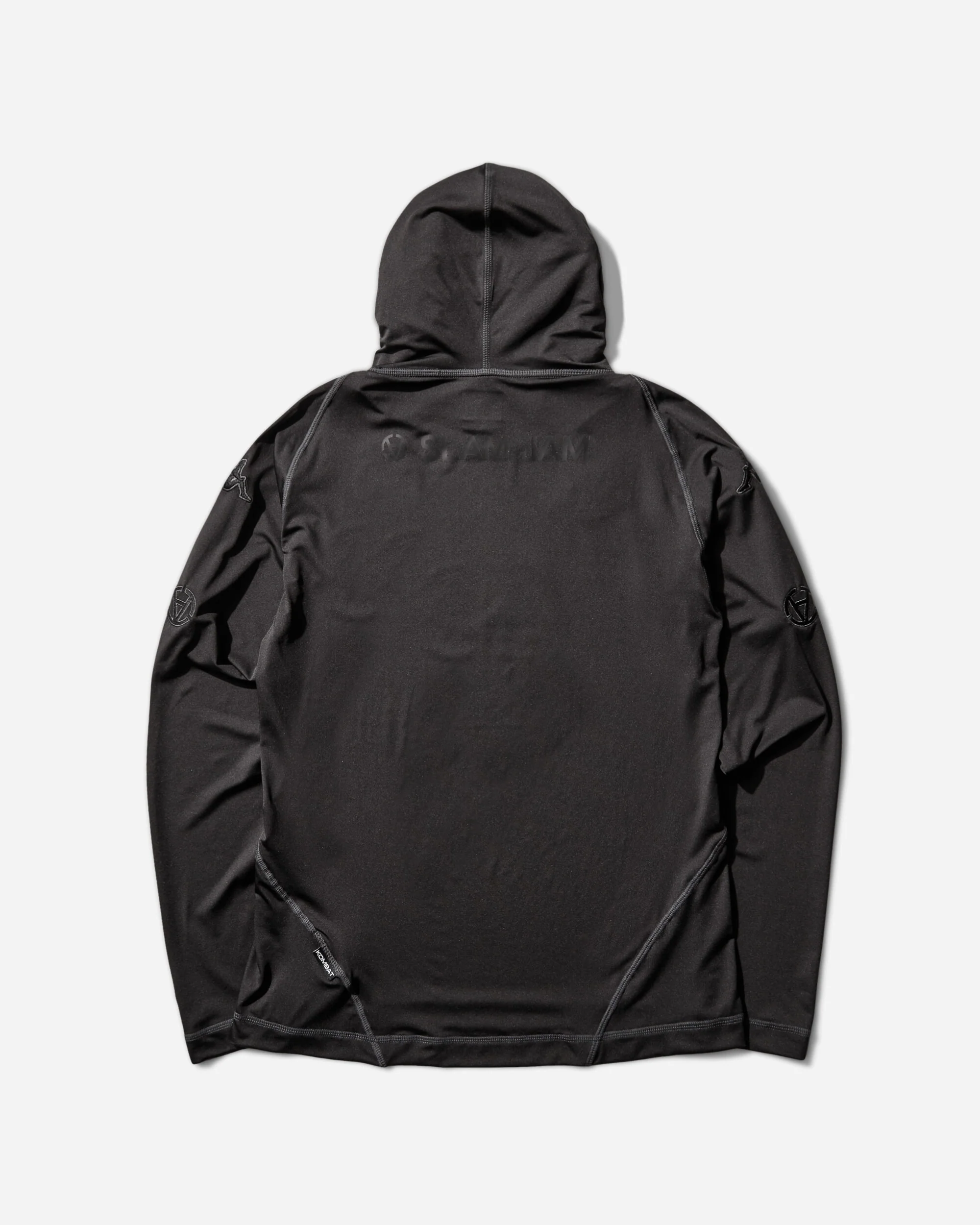 Kombat XXV Slam Jam Performance LS Active Jersey Black Smoke / Grey Charcoal - Image 2