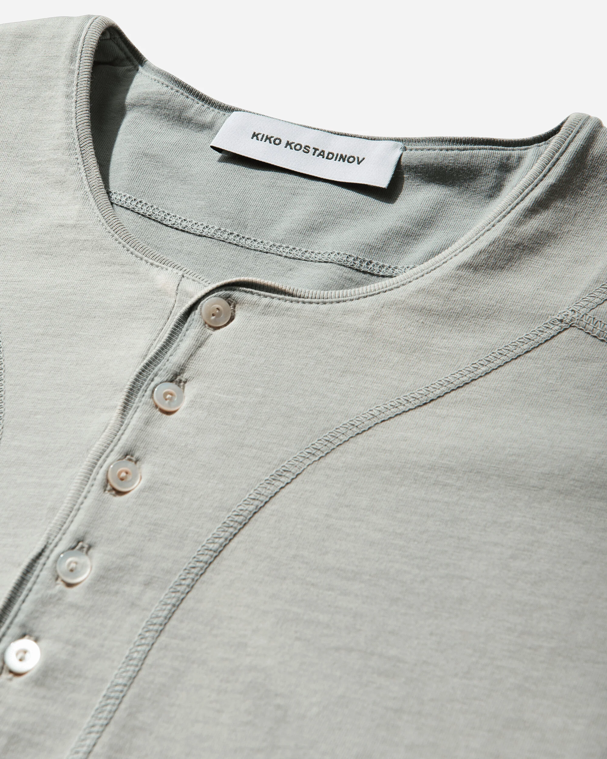 Men's Sargo Long Sleeve Henley Seashore - Image 3