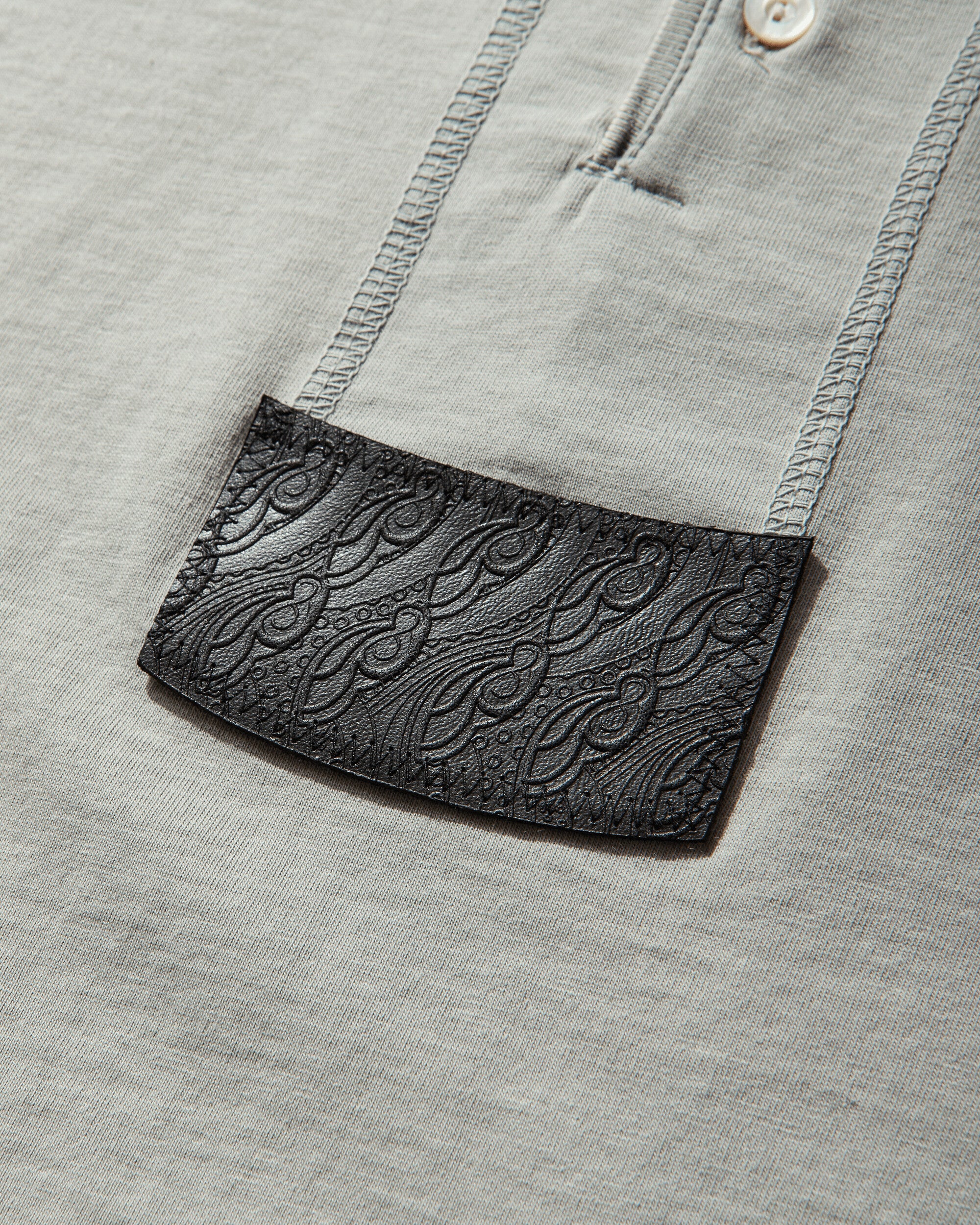 Men's Sargo Long Sleeve Henley Seashore - Image 4