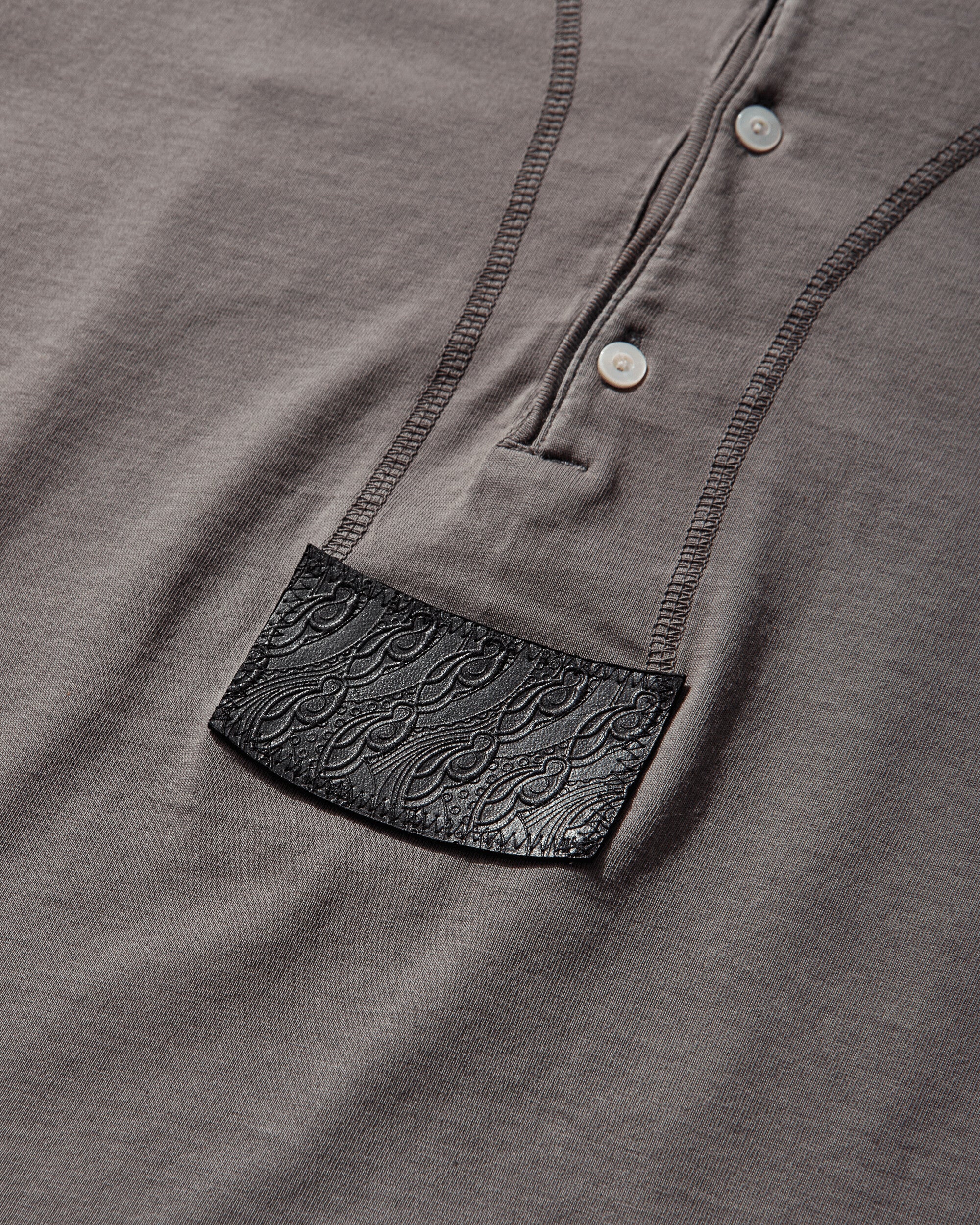 Men's Sargo Short Sleeve Henley Iris - Image 3