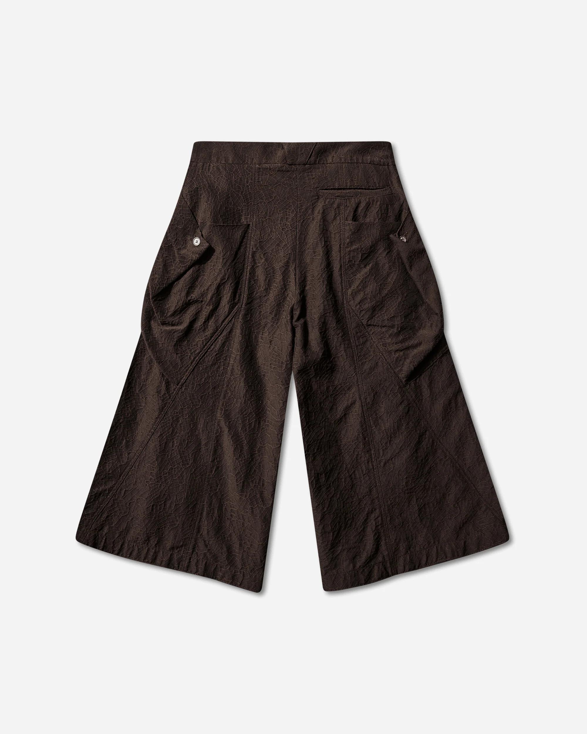 Women's Dahlia Draped Shorts Dark Elm - Image 2