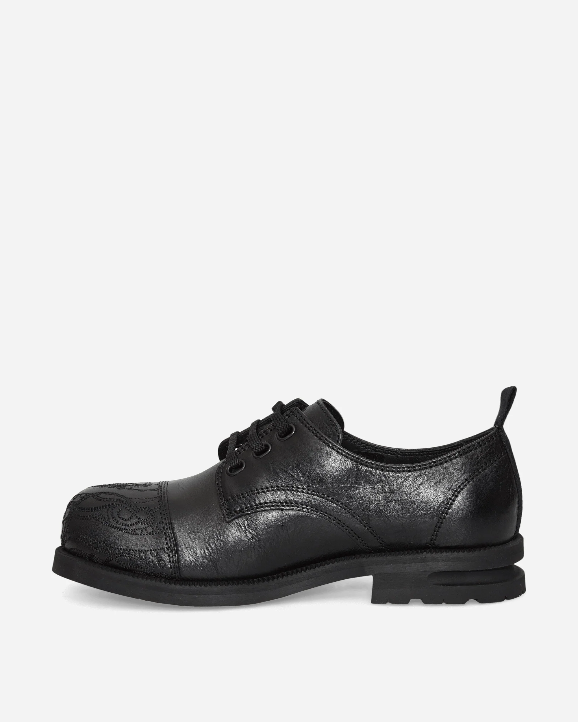 Men's Atro Lace Up Shoes Soot Black - Image 3