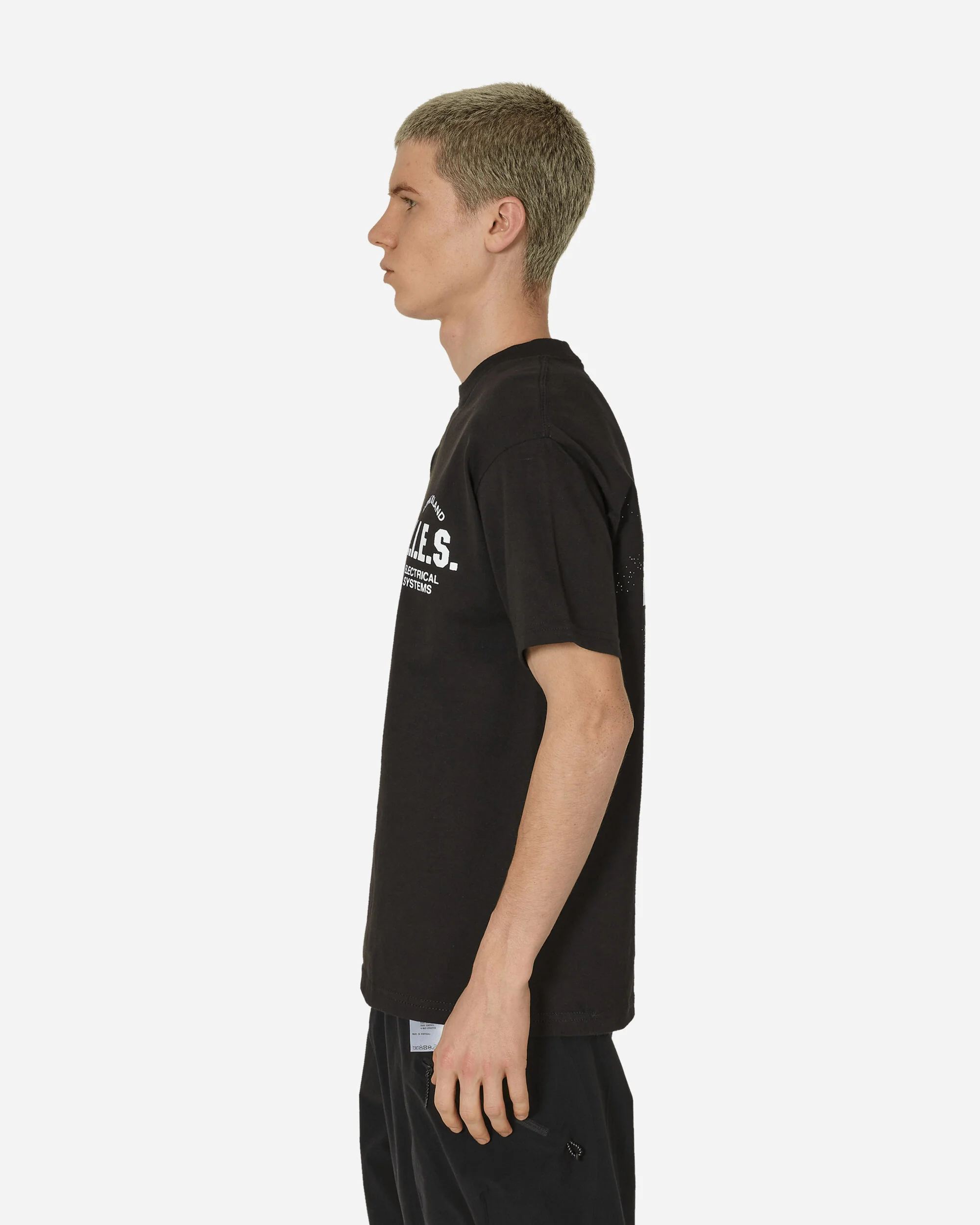Classic Logo Print T-Shirt Black - Image 2